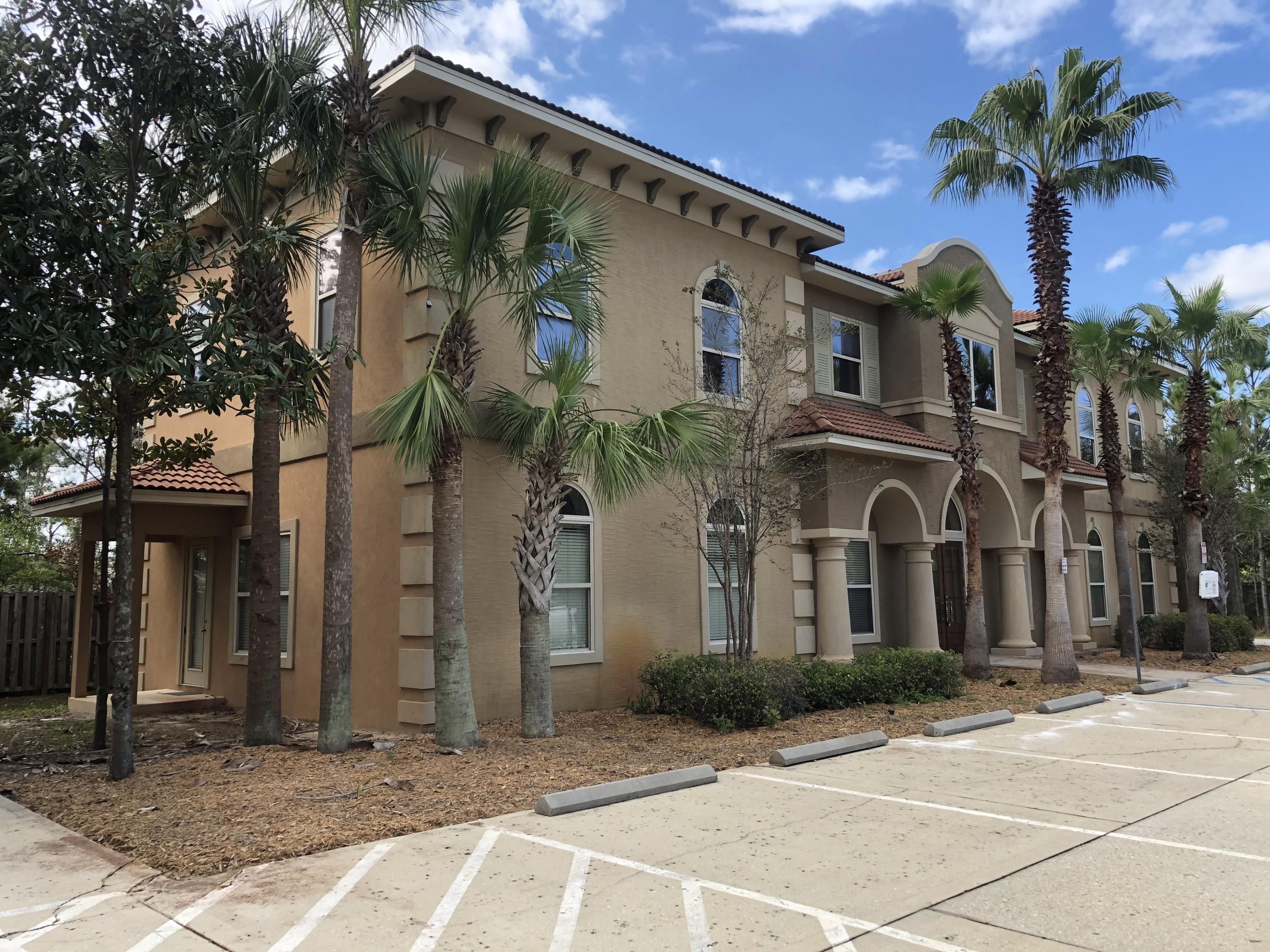 which is higher than the US average of 33.5% making this city a prime location for your business. This beautiful property is strategically located in Freeport allowing for easy access and commutes. Only 12 mins from Santa Rosa Beach, FL; 17 mins from 30a FL; 30 mins from Destin, FL; 38 mins from Niceville, FL; 26 mins from I-10 & DeFuniak Springs, FL; 45 mins to Hurlburt and Eglin AFB; 45 mins to Destin-Fort Walton Beach Airport; and approx. 40 mins from Northwest Florida Beaches Airport in Panama City FL.

This amazing property, built in 2007, is a beautiful Mediterranean Style 2-story office complex currently set up for separate tenant's per floor. The building showcases a grand foyer for access to the first or second floor suite including solid core oak doors and an elevator. The first-floor is 2600 SF and is currently leased, it was completely re-finished in October 2020, features 12' ceilings, large crown molding, custom tile, in suite kitchenette, and plenty of great office space. The second-floor is an unfished, 2600 SF, office suite with all the studs plumbing and electrical for a flexible office space. The floor plan provided shows the current location of the stud walls.