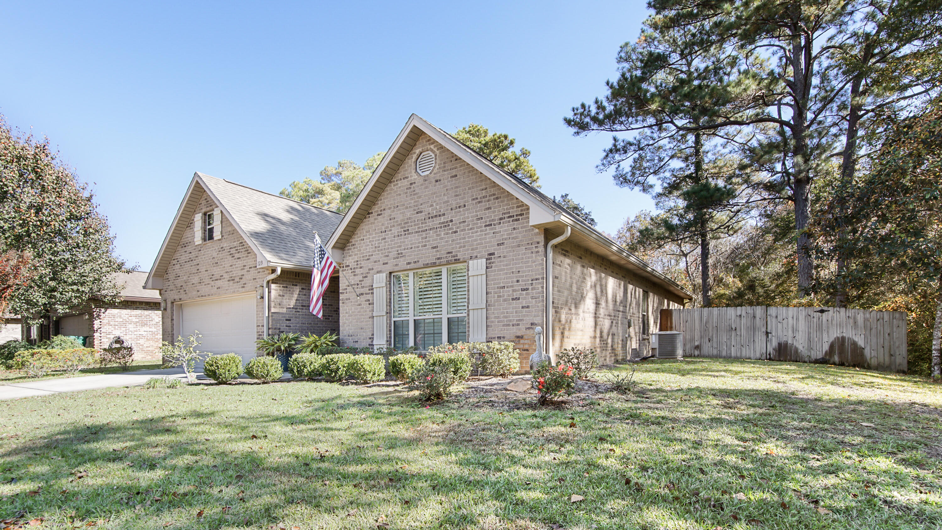 An immaculate 3 bedroom 2 bath home in the heart of historic Point Washington, located minutes from Seagrove and 30A. Live the best of both worlds with a public boat launch access to the bay one half mile away, and only four miles to the Gulf! Surrounded by a natural and peaceful setting, and so close to the 30A lifestyle- don't let this one get away!
NO HOA! Enter into the upscale newly renovated interior with brand new 2x4 Brazilian porcelain tile flooring throughout along with many additional thoughtful touches including new contemporary light fixtures and ceiling fans, solid wood cabinets through both baths with new updated toilets with all polished chrome fixtures. Relax in your screened lanai with an 7' X 14' heated swim-spa to melt away the day and enjoy your private wooded back yard along Tucker Creek. Eden State Park is in walking distance and the beauty of the live oak trees and natural setting is unparalleled. The garage has a new 1/2 HP motor with epoxy coated floors. The kitchen features a new Kitchen Aide refrigerator, Kraus deep stainless steel sink and stainless steel faucet. Point Washington's natural beauty, and laid-back coastal lifestyle make this a truly special place to call home. Call to schedule a private showing today.