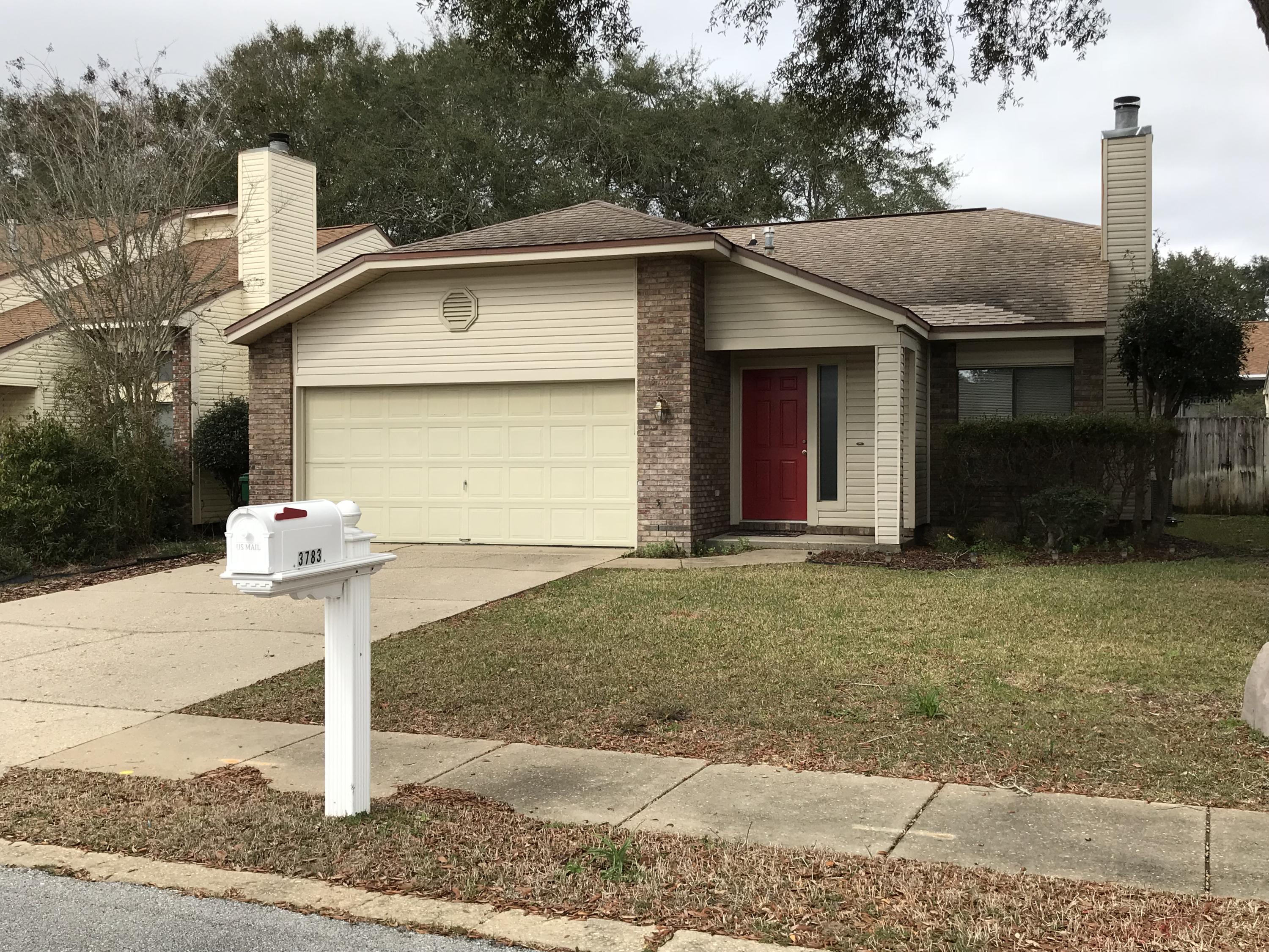 Great family home in the heart of Niceville is conveniently close to Northwest FL State College, Eglin AFB and the 7th. Special forces. Charming 2/2 features vinyl plank flooring in Great room, new carpet in bedrooms and tile in wet areas. Kitchen features new dishwasher, non warranted microwave, refrigerator. Washer/Dryer (non-warranted), 2 car garage and fenced in back yard complete the picture. Owner will consider small dog (sorry NO cats) with a refundable pet deposit and a non refundable pet fee to be determined. Any pet MUST be spayed/neutered, housebroken and current on all vaccinations. NO PUPPIES! Any person 18 years old or older must complete separate applications. Renter's Liability insurance is required.