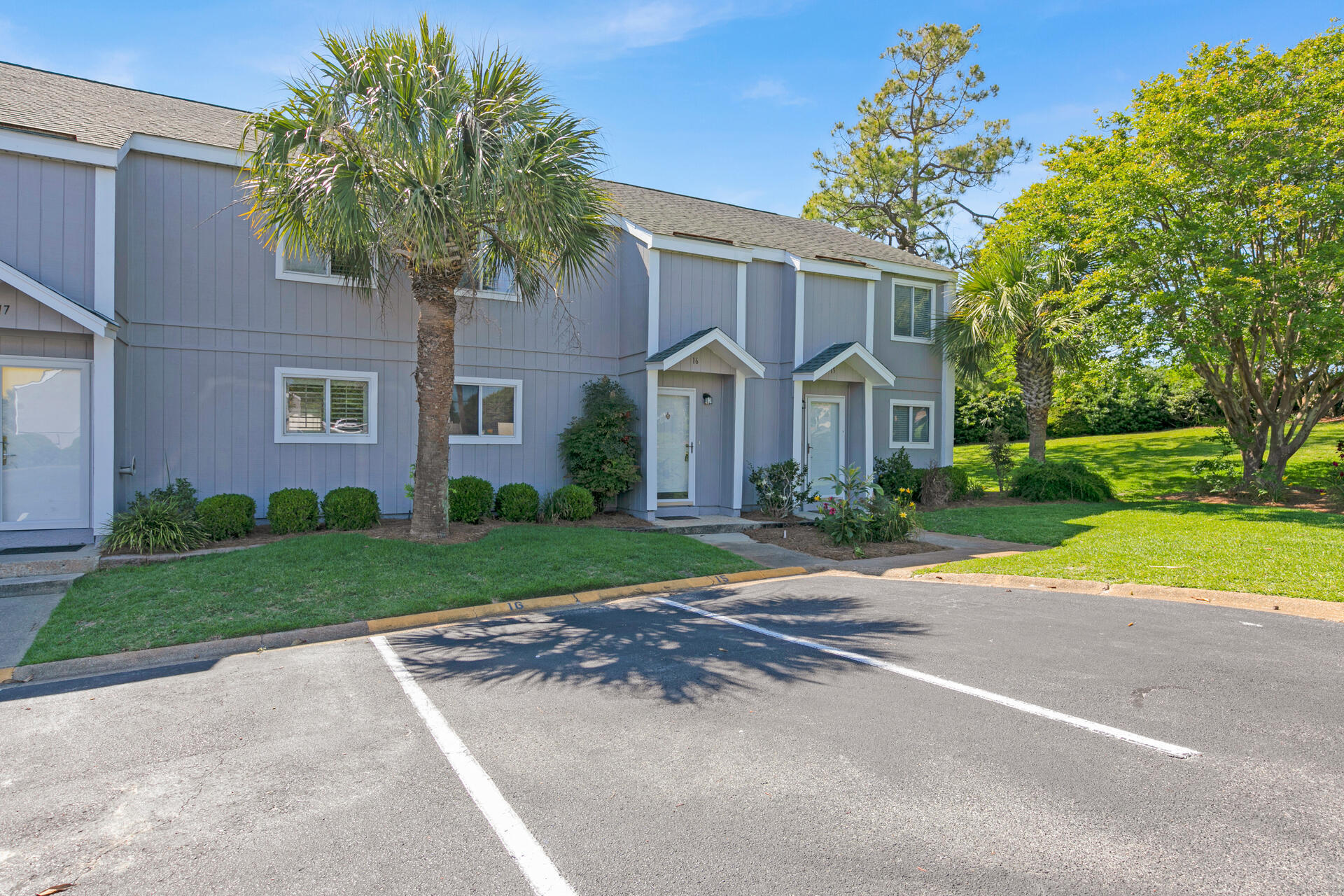 1289 Sq Ft 3 Bedroom 2.5 Bath townhome in South Bay By The Gulf. South Bay is a 14 acre landscaped family friendly condominium community of 109 townhomes from hwy 98 to the Gulf of Mexico. 300' of private deep white sand low density beach. This unit can make an excellent home, weekend getaway for short term vacation rental property. Buyer to verify all info.