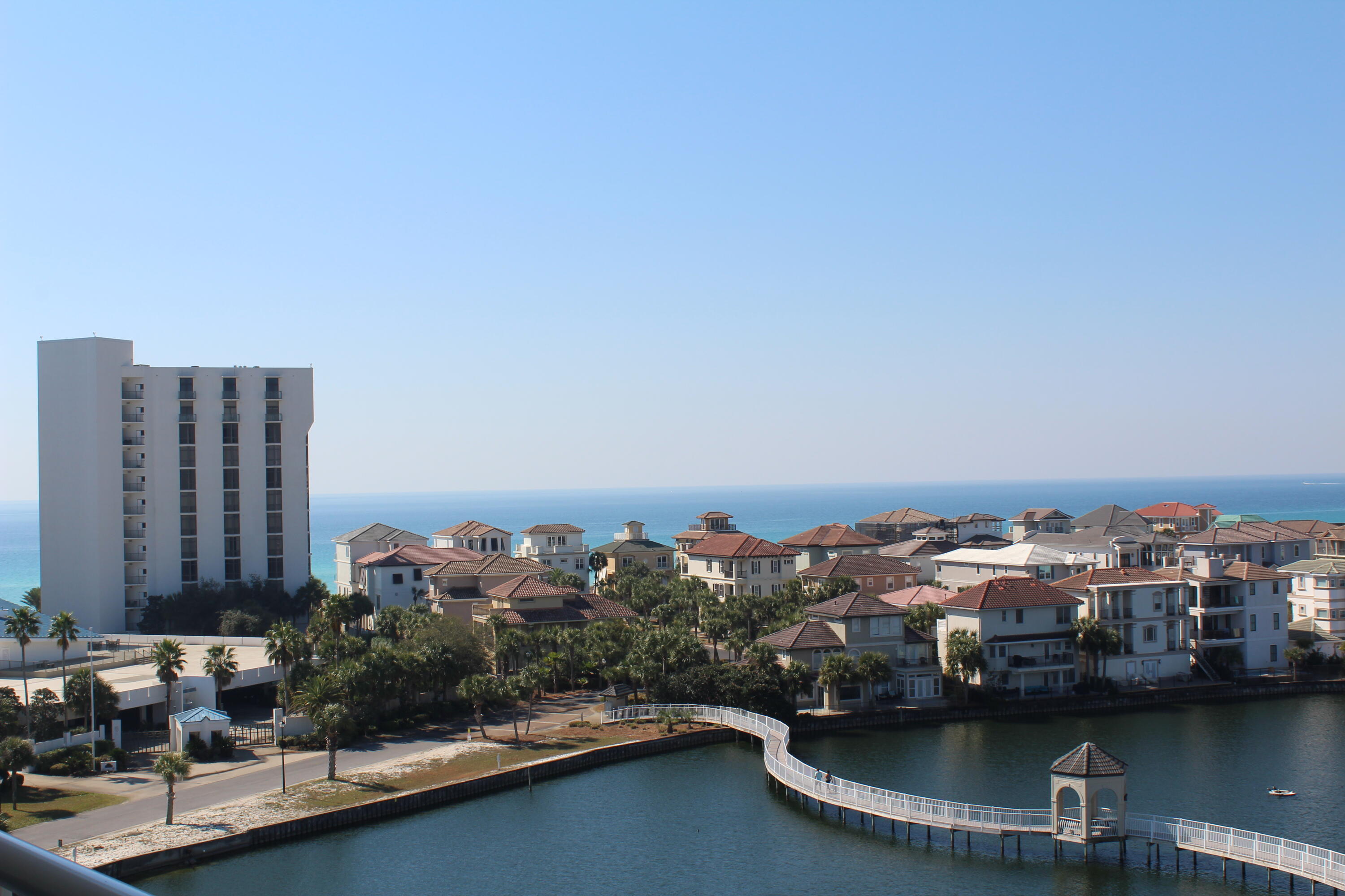 Welcome to Terrace #706. Turn key unit fully furnished and rental ready. This unit has been remodeled to reflect a tranquil beach retreat. Resurfaced kitchen cabinets, new stainless steel stove and dishwasher installed 2020.  HVAC replaced in 2020 and new hot water heater installed in 2021. Bathrooms were also tiled and remodeled in 2021.  Step out to the large balcony from the living area or master bedroom to capture the heart of Destin from this gorgeous 7th floor unit. Deeded beach access!