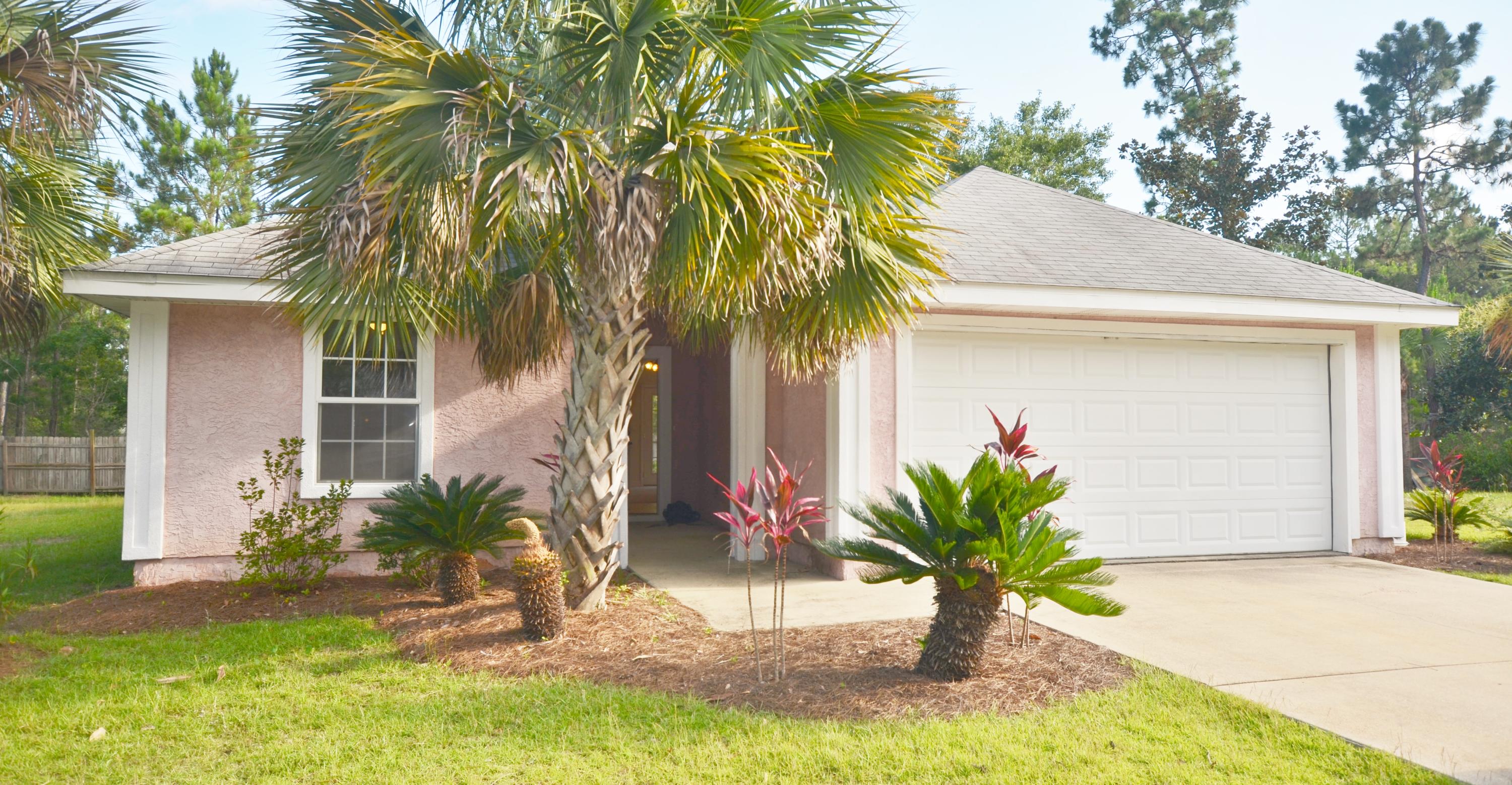 Unfurnished 3bd/2ba home with garage. Large partially fenced yard with outside patio. Tray ceiling and vaulted in Master Bed, and tile kitchen. Immediate Occupancy!