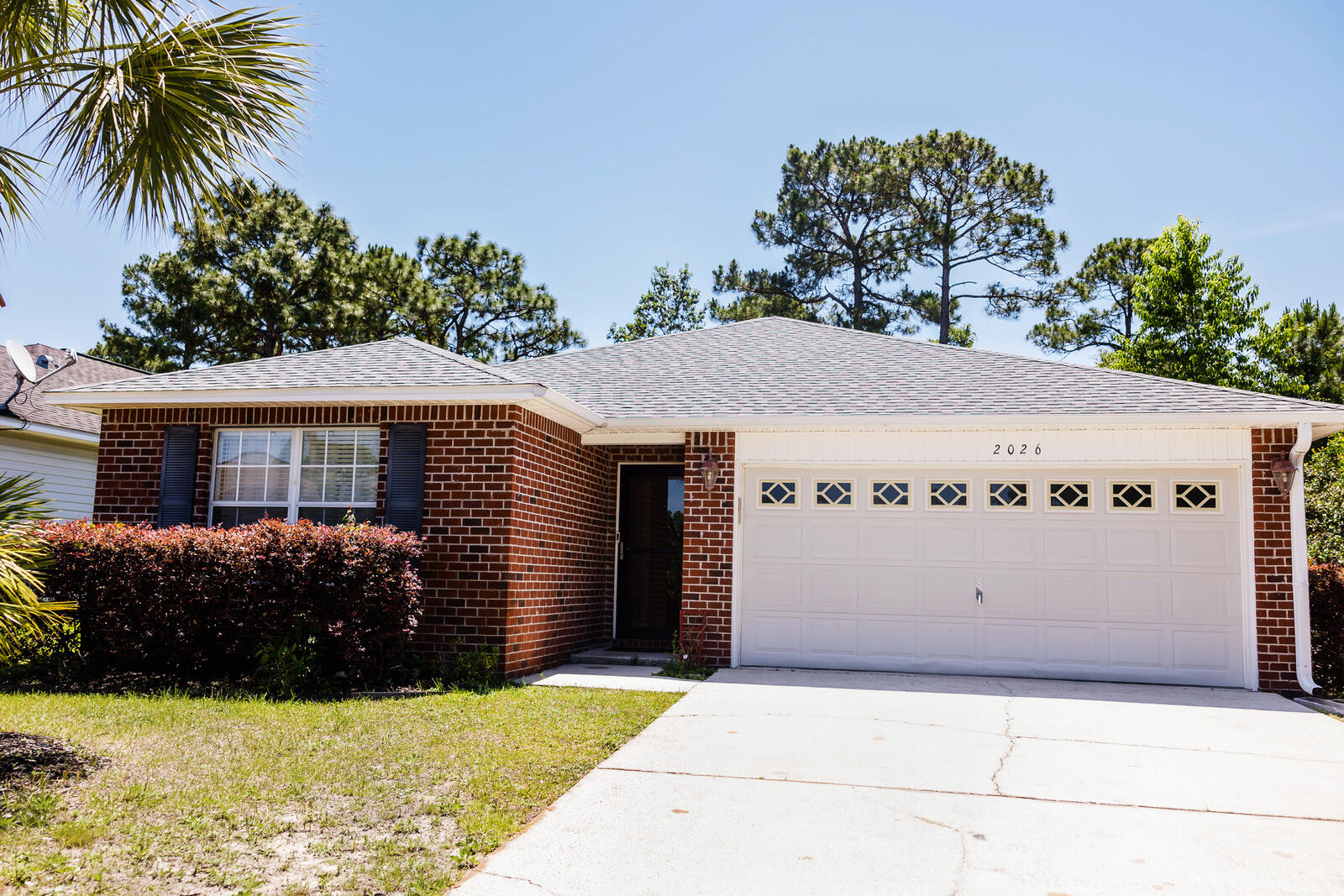 Welcome to this beautifully designed 3-bedroom, 2-bath home perfectly situated in a central location—just 25 minutes from Hurlburt Field and a short drive to the stunning Emerald Coast beaches. 
Step inside to an inviting open-concept layout where the kitchen, dining, and living areas flow seamlessly under soaring vaulted ceilings. The home also features a large Florida sunroom, offering a versatile space ideal for a home office, game room, or even an additional bedroom. The master suite is a true retreat with an attached bathroom and dual walk-in closets for his and hers. Two additional bedrooms share a full bath, providing plenty of room for family. 
With its ideal location, thoughtful layout, and extra living space, this home has everything you need for comfortable Florida living.