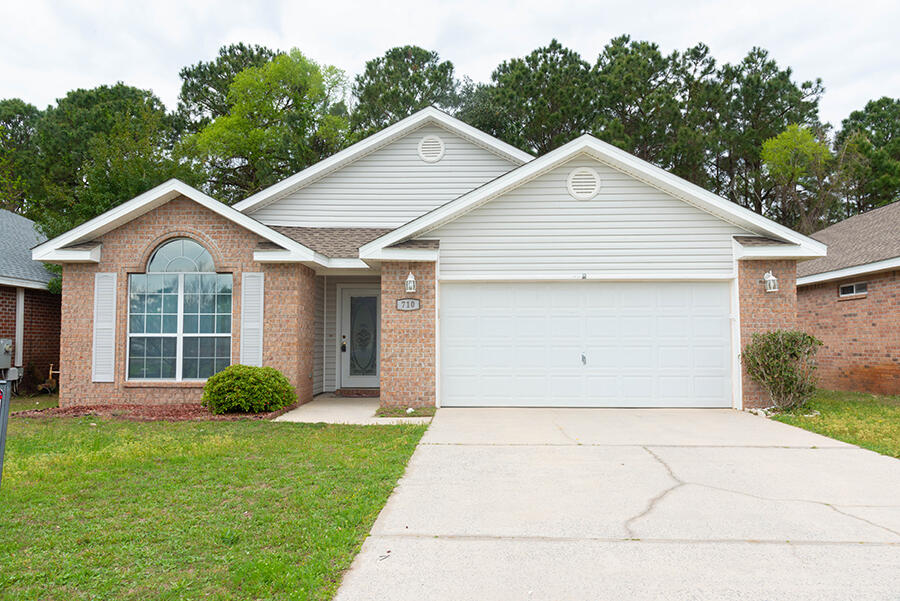 *PET FRIENDLY* Nestled in a prime location, this charming all-brick, 4-bedroom home is centrally positioned at the back gate of Hurlburt Field, just minutes away from Eglin AFB. With like new carpet, the home feels fresh and inviting. Inside, you'll find a spacious formal dining room, perfect for family meals or entertaining guests. The cozy living room features a wood-burning fireplace, offering the perfect spot to unwind. Enjoy the peace and privacy of the fenced backyard, ideal for outdoor activities and relaxation. *CATS & ANY SIZE DOG ALLOWED, NO AGGRESSIVE BREEDS* Please note, there is no lawn pump or sprinkler system & the home requires both gas & electric utilities. Smoking is not permitted inside the home or garage.