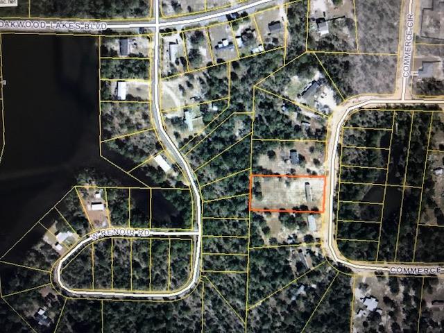 Huge desirable lot nearly 2 acres in size on paved road!!! Lot has a 2 bedroom 2 bath mobile home on it being sold AS IS. The 1999 mobile home is in the process of being renovated and has many materials inside to go towards finishing the job. All systems in the mobile home were working when last used. The lot has power, water, and sewer. The lot has also been cleared of trees. Buyer to verify all measurements.