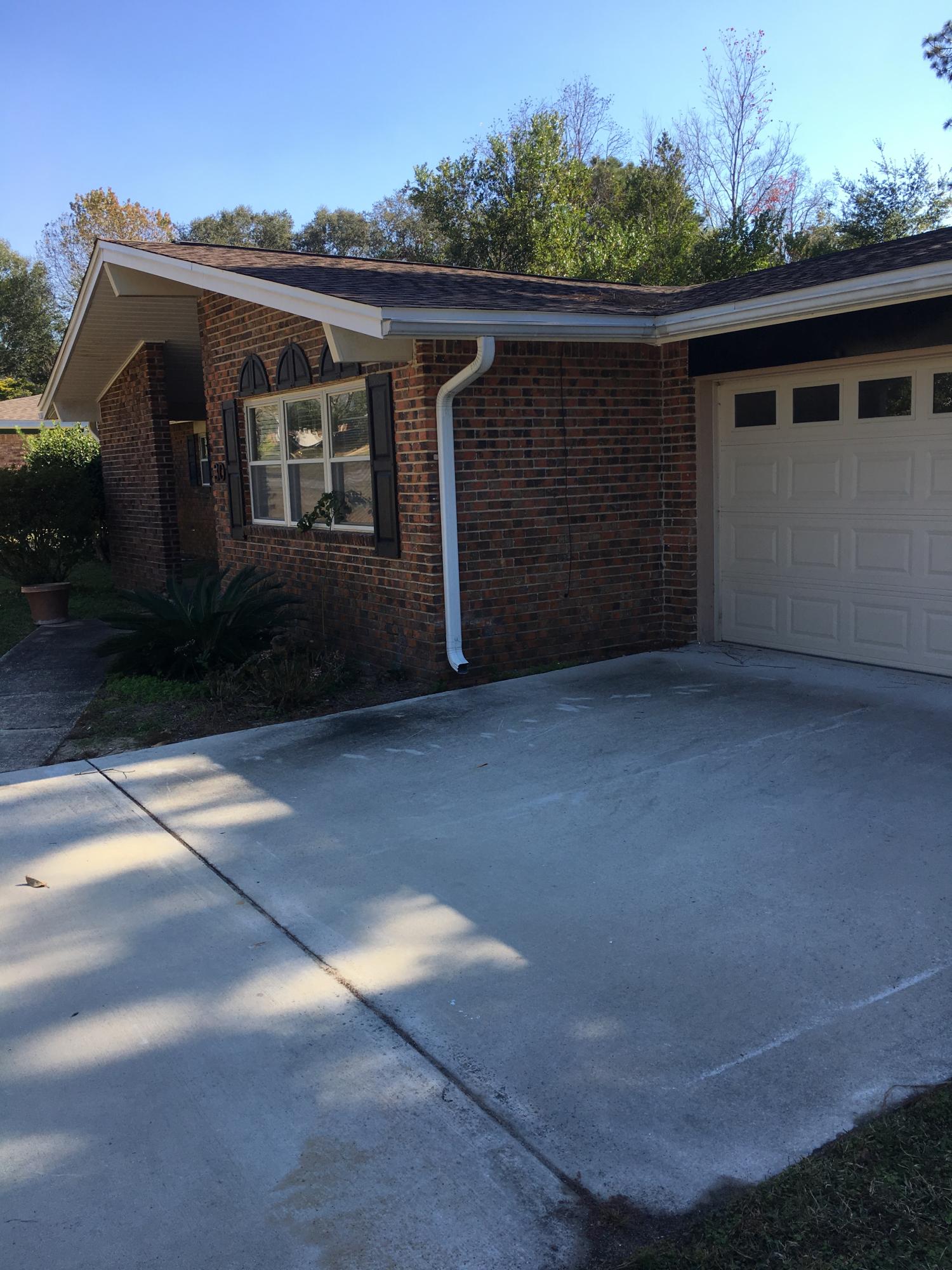 Excellent neighborhood, within walking distance to school, park & swimming. 1 mile from main gate at Eglin. Large fenced back yard. Home has just been completely remodeled, fresh paint, new fixtures, new stainless appliances,tile and new laminate flooring ,newer duel pain windows.This is a must see. Sorry no pets allowed.