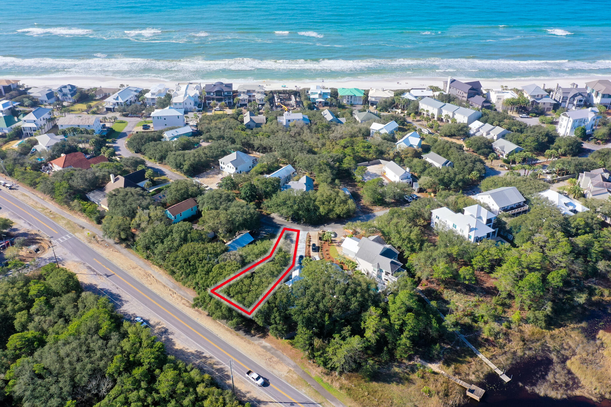373 Pelican Circle is located in the gated gulf side community of Camp Creek with its own PRIVATE deeded beach access. Tear down and build your dream home to enjoy the 30A lifestyle with this property ideally located on the south side of Highway 30A.  


Inlet Beach offers many dining and entertainment options and is in close vicinity to Seaside, Alys & Rosemary Beach.