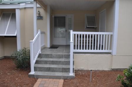 This beautifully furnished two bedroom, two bath golf course villa has been completely remodeled throughout.