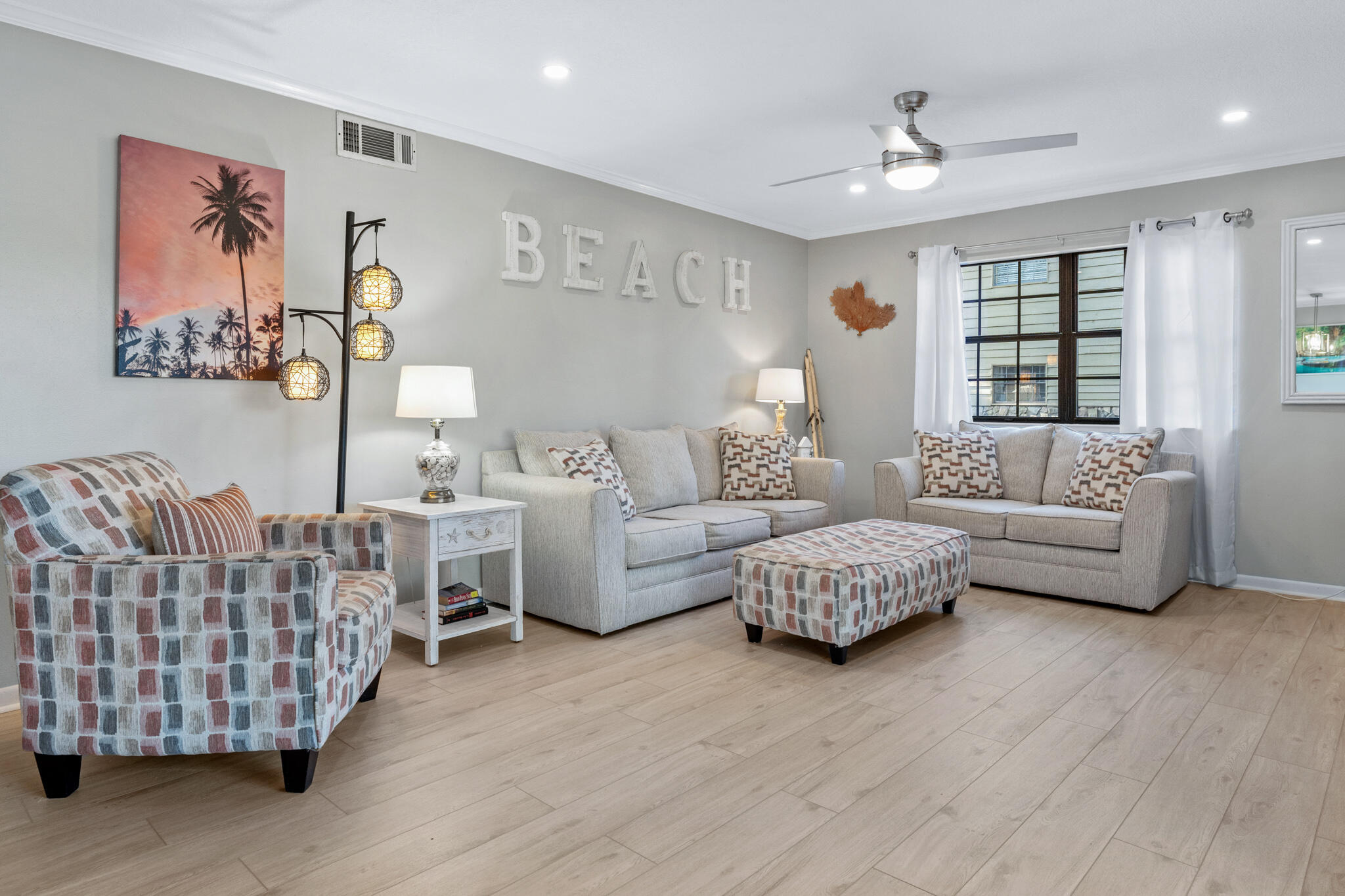 Welcome to 488 N Driftwood Bay 97F, a beautifully updated and fully furnished coastal retreat in the heart of Miramar Beach. Nestled in the sought-after Seascape Resort, this move-in-ready gem features stunning new floors, an updated kitchen, and brand-new furniture, offering both style and comfort.
Wake up to serene pond views from your private patio, the perfect spot to enjoy your morning coffee. Just steps away, you'll find a refreshing pool, making it easy to relax and soak up the Florida sunshine. Whether you're seeking a primary residence, a second home, or a high-demand short-term rental, this property has it all.
Seascape Resort boasts world-class amenities.
This beautifully decorated home is a must-see.