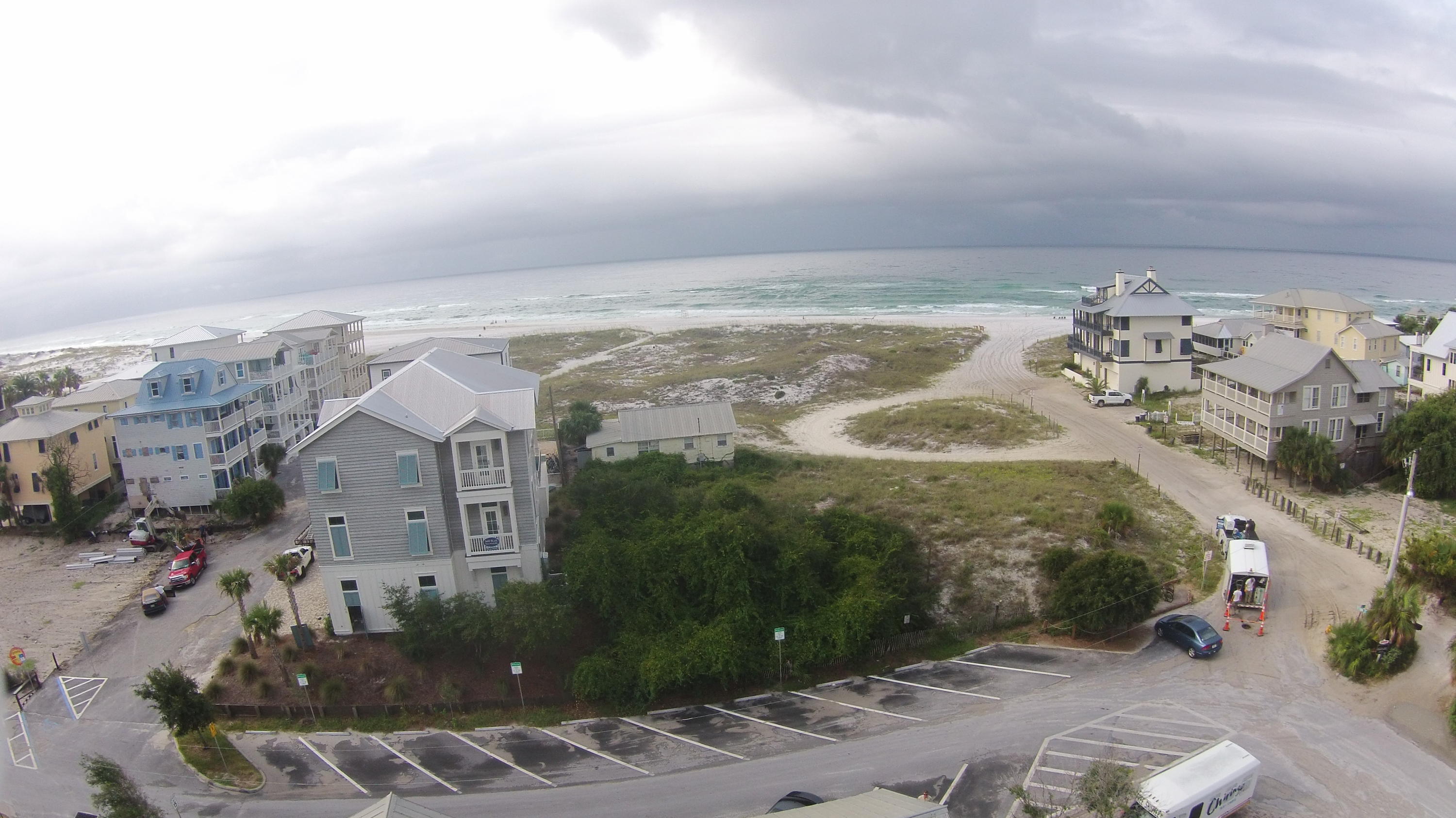 One-of-a-kind Gulf View lot with forever views. Lot adjoins Grayton Beach State Park and feels much larger than it is. Build your dream home on sizzling Hotz Ave. Chringo is across the street and the Red Bar is now open!  This is the historic area of Grayton Beach ... the New York Times declared this bohemian little village a group of eclectic folksy people that are ''Upscale but Unfussy!'' They all get along in a bygone era in a beach town whose moniker is ''Nice Dogs, Strange People!'' There is nothing like this anywhere on 30A...no customary use rules or private property rights to argue about ... your lot adjoins a State Park where all are welcome. The value of this lot is clearly the location to paradise. Drive by and see for yourself.
Broker has ownership interest.