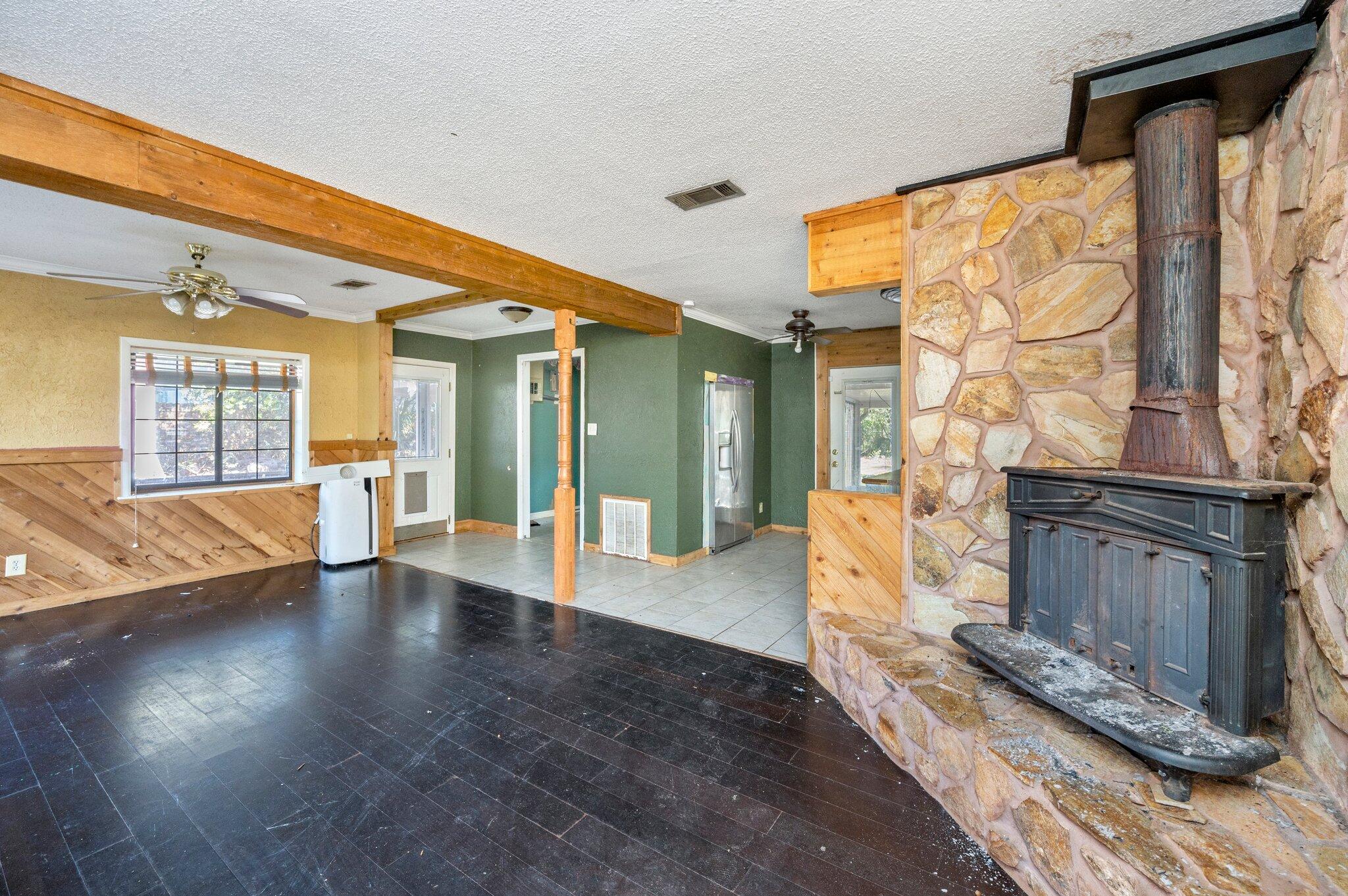 Unlock the potential of this centrally located property, ideal for a renovation project! Featuring a large lot with an in-ground pool, 3 bedrooms, 1 bathroom, no HOA and a Generac whole house generator, this home presents an exciting opportunity for flipping. Pink shed and RV camper do not convey with sale. Bring your vision and creativity to revitalize this charming property into a lucrative investment!