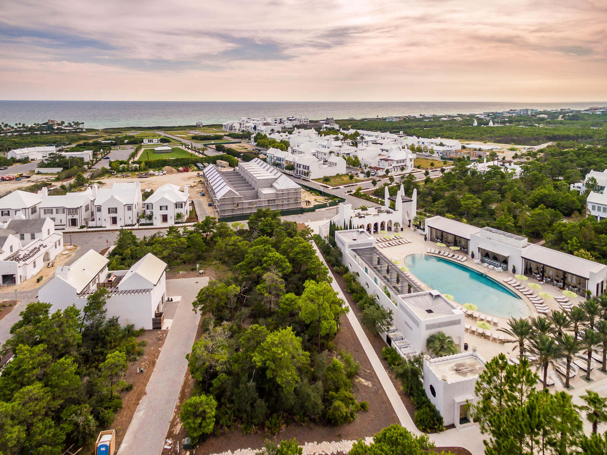 One of the premier homesites on impressive Nonesuch Way. This homesite is open on all sides allowing opulent light and distinguished design opportunities. Adding to its appeal is the close proximity to the breathtaking and award-winning Caliza Pool & Restaurant. Capture Gulf breezes from your rooftop terrace or relax in the serenity of your private courtyard. This area of Alys Beach is one of the fastest growing with its proximity to Caliza, the emerging Town Center, Fitness Center, Tennis and Basketball courts and short bike ride or walk to the beach. Stroll to the neighbors in Arboleda Park or discover the nature trails to the north. On-site parking for this homesite can be designed as a 2-car garage or private parking court. Construction of a primary residential structure must be commenced within two years from the date of the deed. Owner shall complete construction of the primary residential structure within 24 months from the start of construction.