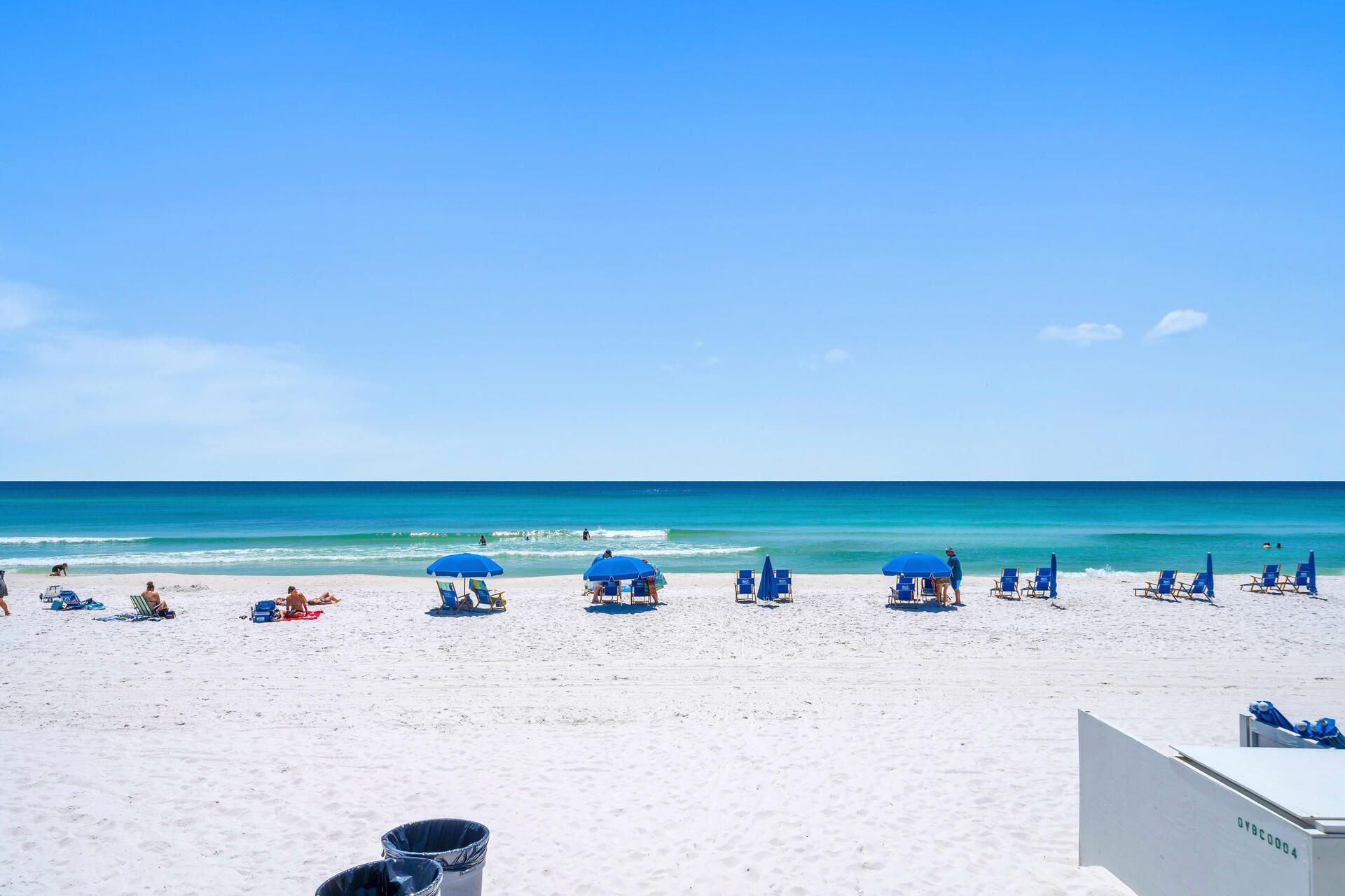 Welcome to Unit 409 at Emerald Isle, a beautifully renovated 2-bedroom, 2-bathroom condo located on the serene Okaloosa Island. Nestled within a low-density building, this stunning residence spans 1,085 sq. ft. and embodies coastal living at its finest, offering breathtaking views of the Gulf of Mexico.

Enter through upgraded thermal high-impact windows and sliding glass doors, which not only enhance energy efficiency but also frame spectacular vistas. The newly renovated kitchen is a culinary dream, featuring sleek granite countertops, stainless steel appliances, and a stylish tile backsplash that extends to the ceiling. An under-mount stainless sink and brushed nickel fixtures complete this chic space. The primary bedroom is a true retreat, designed to maximize unparalleled water views and providing direct access to your private balconyperfect for enjoying sunrises or sunsets.

New tile flooring throughout adds a uniform and sophisticated touch to the living area, ensuring a cohesive flow. Additional conveniences include a pirate storage unit for all your beach essentials and an assigned parking spot for easy access. 

The buyer will be provided with a year of complimentary beach chair service! Don't miss out on this incredible opportunity to own your slice of paradiseschedule your private showing today!

The Emerald Isle community underwent extensive renovations in 2016 and 2017, with a $4 million investment in new windows, walkways, elevators, and common areas. More recently, in 2022, a new roof was installed along with a water booster pump, resurfaced tennis courts, and pool upgrades. The HOA fees cover everything except electricity, making this condo easy to manage as a second home. The heated communal pool is among the largest gulf-front pools on Okaloosa Island. Residents can also enjoy beachside amenities, a BBQ grill, picnic area, laundry facilities, a community room, and tennis courts.