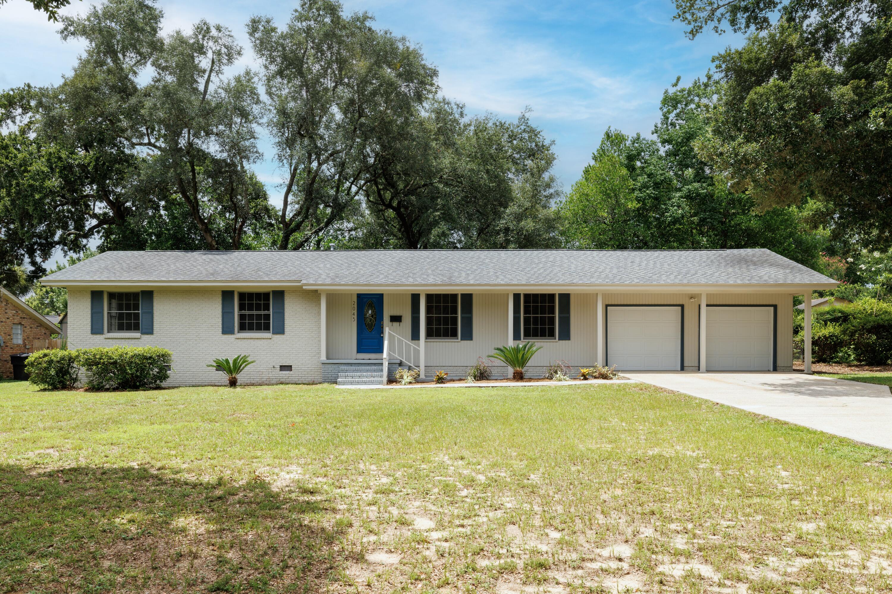 ***PRICE REDUCED***Charming Cordova Park Home with Unique Bonus Space & Modern Updates. A classic 3-bedroom, 2-bathroom home nestled in the heart of Pensacola that sits across the street from several community amenities such as the Roger Scott Tennis Center, Pool, and Athletic Complex, offering a rare combination of location, charm, and flexibility. Built in 1965, this 1,484 sq ft home blends original character with tasteful updates. You'll find beautiful hardwood floors, built-in shelving in the living room, and two renovated bathrooms with stylish vanities and eye-catching tile. The kitchen features crisp white cabinetry, quartz countertops, brass hardware, and a bold teal backsplashmodern upgrades that maintain the home's traditional feel. While the layout reflects the era's preference for defined rooms, the living and dining areas feel bright and welcoming with great natural light throughout.

A standout feature of this property is the bonus room located within the garage. Virtually staged photos show the room's potential as a home gym, workshop, creative studio, or extra storage spacemaking it a true asset.

Additional recent improvements include all-new attic ductwork, boosting HVAC efficiency and comfort.

Outside, the home sits on a large lot shaded by mature trees, with a spacious backyard that offers endless possibilities for entertaining, gardening, or expansion.

Enjoy unbeatable conveniencejust minutes from the airport, Cordova Mall, hospitals, and downtown Pensacola. 

Whether you're looking for your first home, a rental investment, or a space to grow into, this Cordova Park gem is full of potential and personality.