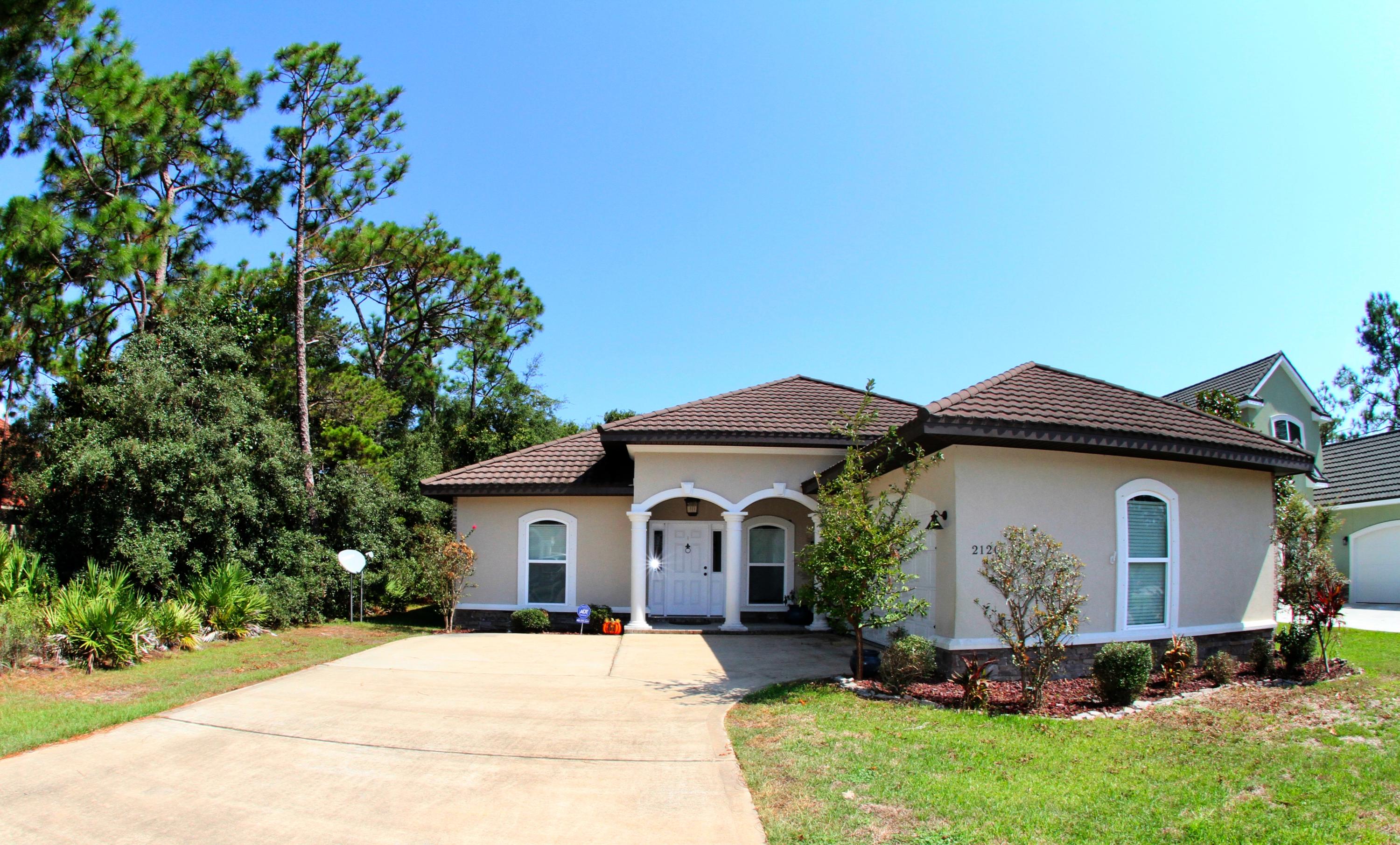 This 4 Bedroom, 3 Bath, One Level Home is located in the exquisite Gated Community of Palmetto Lake and is a very convenient 5-7 minute drive to Hurlburt Field and within a nice driving distance to Pensacola for that matter. The home is Contemporary with an Open Floor Plan and its location within the subdivision is perfect. The Palmetto Lake Community has Deeded Access to a Dock/Pier on the Sound where you can put your Kayak or Paddle Board in the water and enjoy all of the Water Sports you can handle all year long. Please take a look at all of the beautiful photographs of this one level home, a home and community which will be perfect for you and your family. Please make an appointment to see this home ASAP, as you will be glad you did.