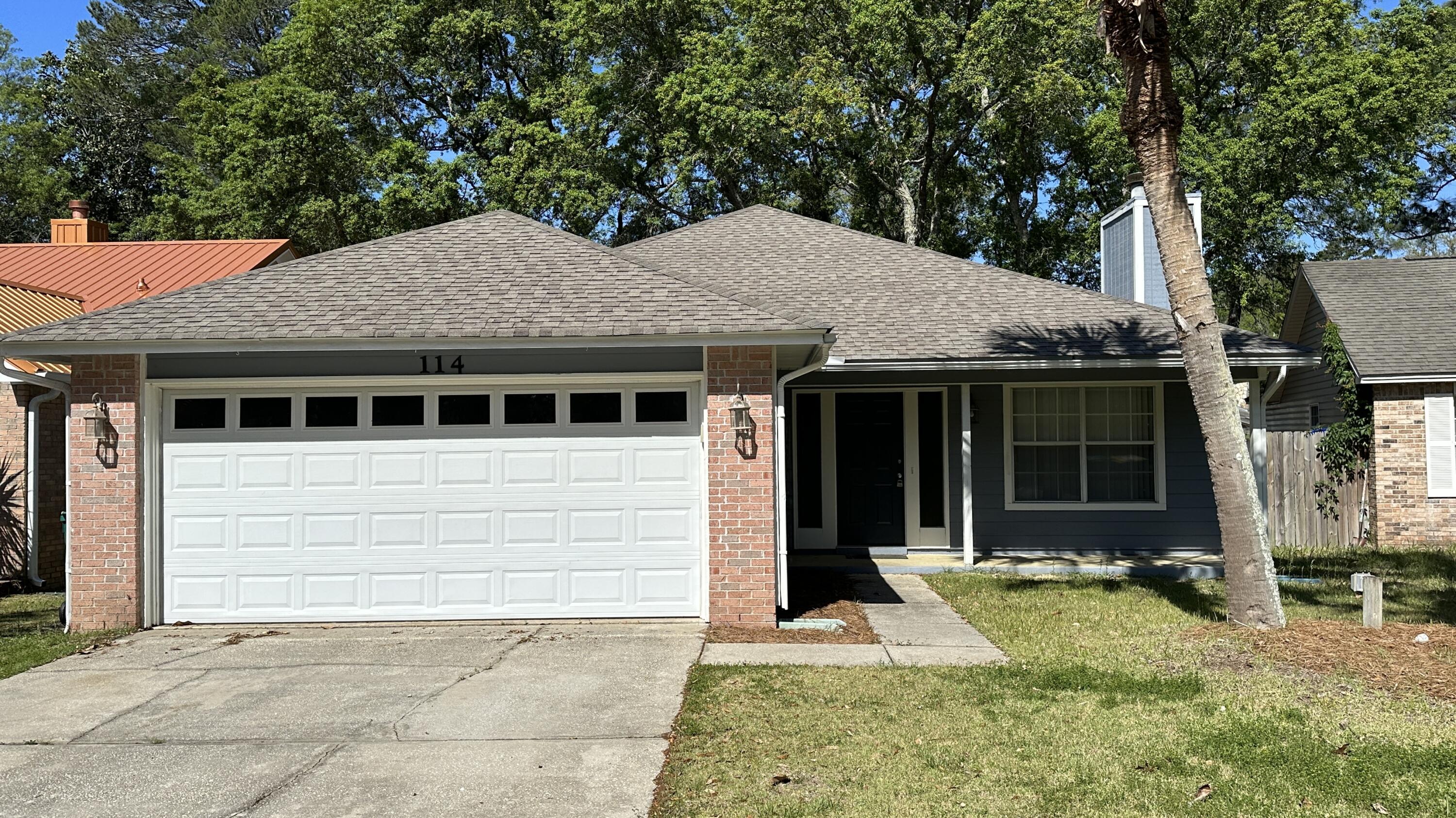 Welcome home to this cute home in the Blue Water area. Home sits back on a quiet culdesac allowing for privacy and great location for convenience to everything!  
Features newer carpet in the bedrooms, nice lvp flooring throughout common areas, private backyard, with stainless steel appliances. Must come see to appreciate!