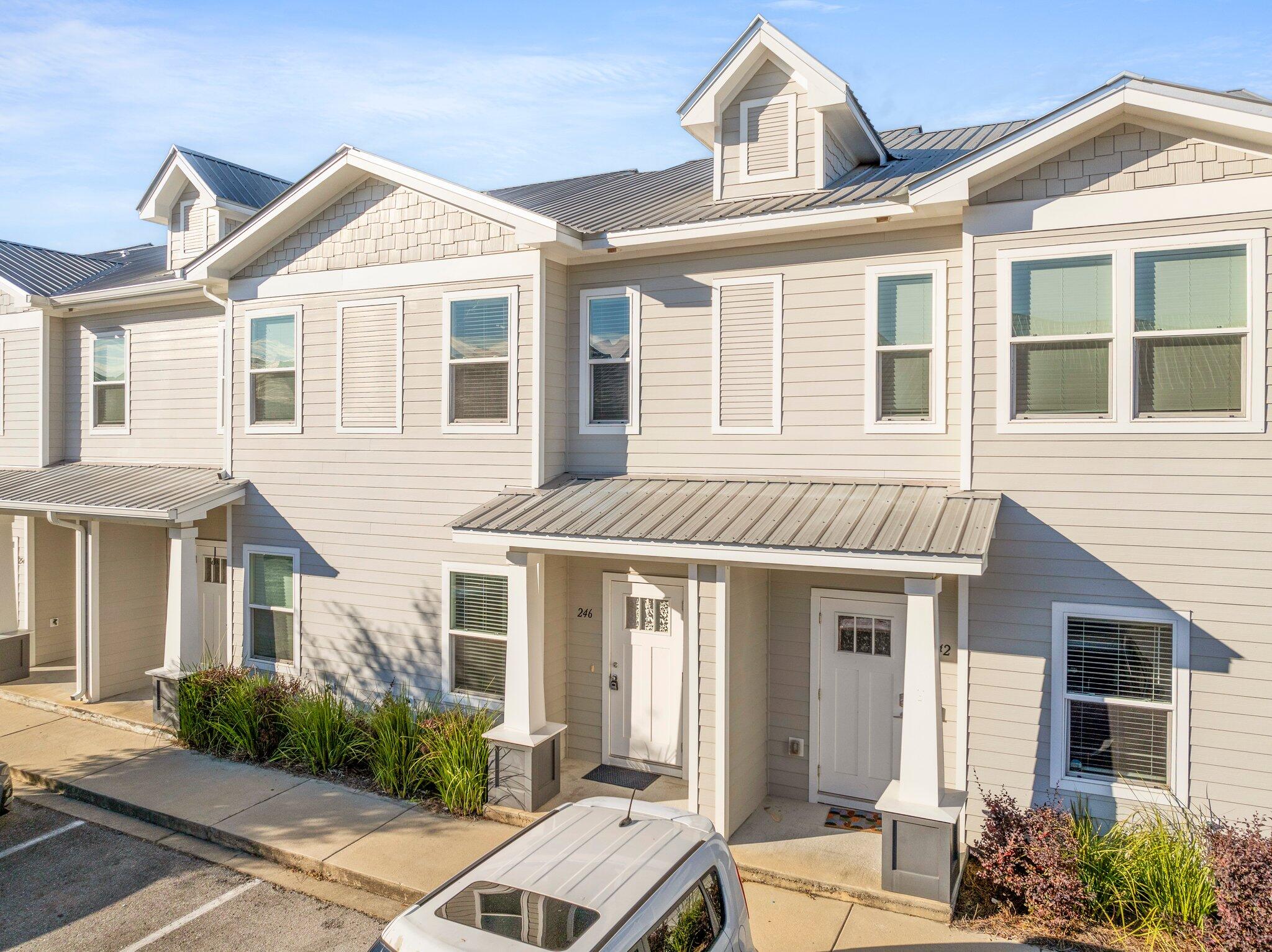 Welcome Home! This spacious and modern townhouse features 3 bedrooms and 2.5 bathrooms, providing ample space for you to relax and unwind. As you step inside, you'll be greeted by stunning LVP flooring that adds a touch of elegance to the space. The kitchen boasts sleek quartz countertops and top-of-the-line stainless steel appliances, making meal preparation a breeze. Enjoy your morning coffee or evening gatherings on the inviting back porch, perfect for soaking up the Florida weather. Need extra storage? No problem! This townhouse also includes a convenient storage closet to keep your belongings organized. Additionally, residents have access to a refreshing community pool, where you can cool off during those hot summer days. Located in the heart of Freeport, you'll have easy access to  shopping, dining, and entertainment options. This townhouse offers the perfect blend of comfort and style. Don't miss out on the opportunity to make this your new home. Schedule a tour today and experience the best of Freeport living!