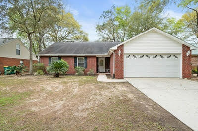 AVAIL 6/6/2020***NO SHOWINGS UNTIL TENANT IS OUT ON 5/31!!! Granite being installed 6/3 in kitchen. Great 4/2/2, custom-built home, 1874 sf, located in a quiet/family oriented neighborhood. Located S of I-10 - Just minutes to Duke, Eglin, Special Forces Complex and shopping!!! Tiled foyer leads to beautiful hardwood floors in family room, kitchen/dining and hallway. French doors leading from family room to tiled Florida room. Features include: electric fireplace, ceiling fans throughout, side-by-side refrigerator, smooth-top stove, built-in microwave, garbage disposal, large pantry, inside laundry room, large walk-in closet in master bath & SO MUCH MORE!! Sorry - NON-SMOKERS ONLY! Also, one pet will be considered and approved by owner and fees/deposit set after approval.