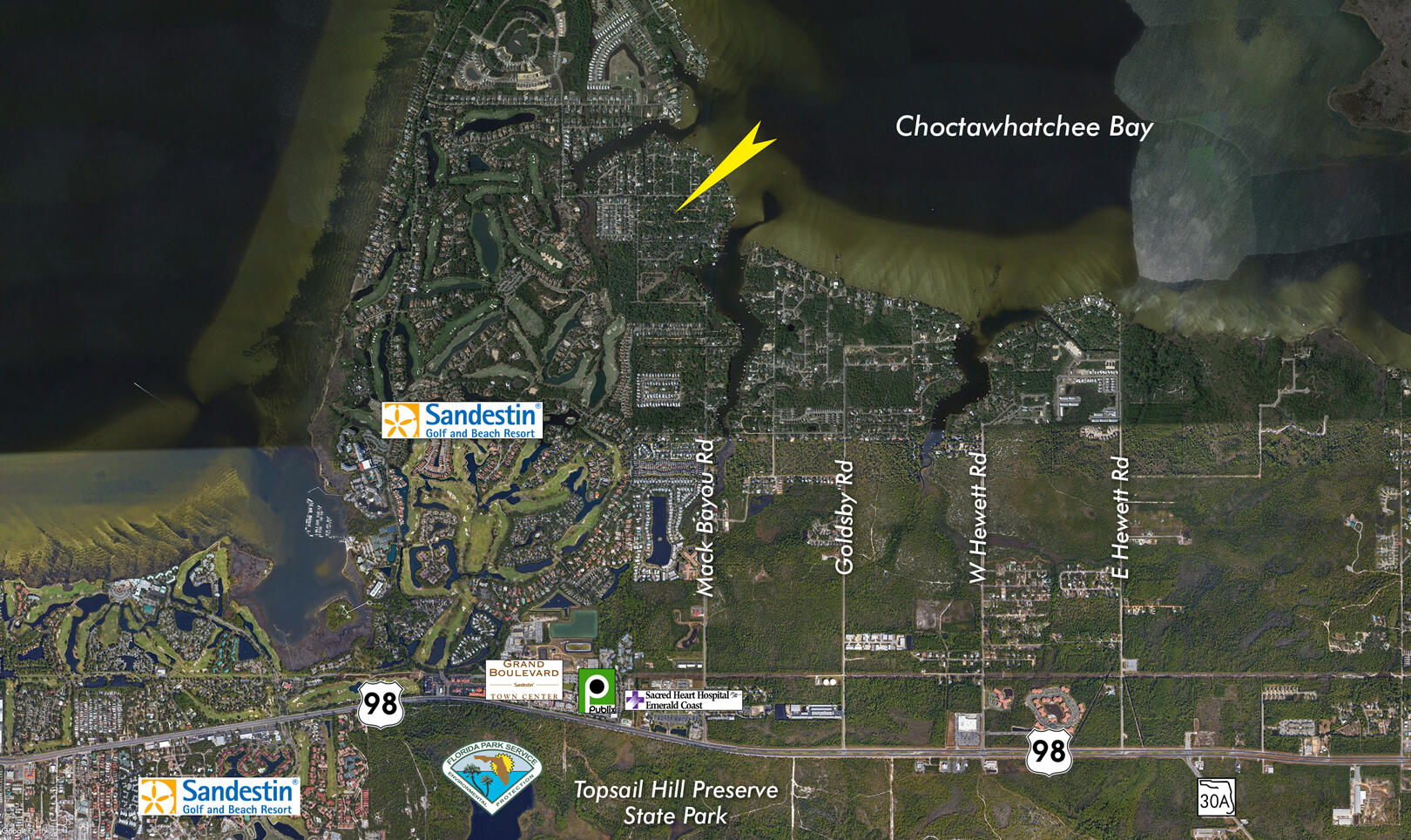 GREAT ASSEMBLAGE OPPORTUNITY! 100' x 100' residential lot in Santa Rosa Beach, Florida.  No HOA!!  Located within 5-minutes to Sacred Hospital, Publix, Grand Boulevard, and the most stunning beach-front state park in the local area known as Topsail State Park.  Please inquire for further details. The Seller does not have an existing survey or wetland assessment report on file. Please reference the adjacent property is available for sale, MLS 905348, 136 Madge Lane, Santa Rosa Beach. Subject property is being sold in its 'as is, where is' state and condition.