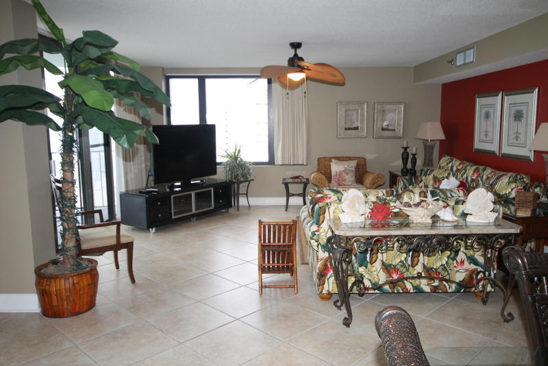 This is a beautiful unit with unbelievable views with over 30 feet on the Gulf side. This unit is on the west side, with unobstructed views of the beautiful sunsets. This complex is only 1 mile from St. Andrews State Park. The bedrooms in this unit are very large. Amenities include a heated pool, baby pool and hot tub on the gulf side, lighted tennis court, shuffle board, indoor racquetball court, large sundecks, exercise room with sauna and an owners' club room. All information is believed to be correct but should be verified by the Buyer.