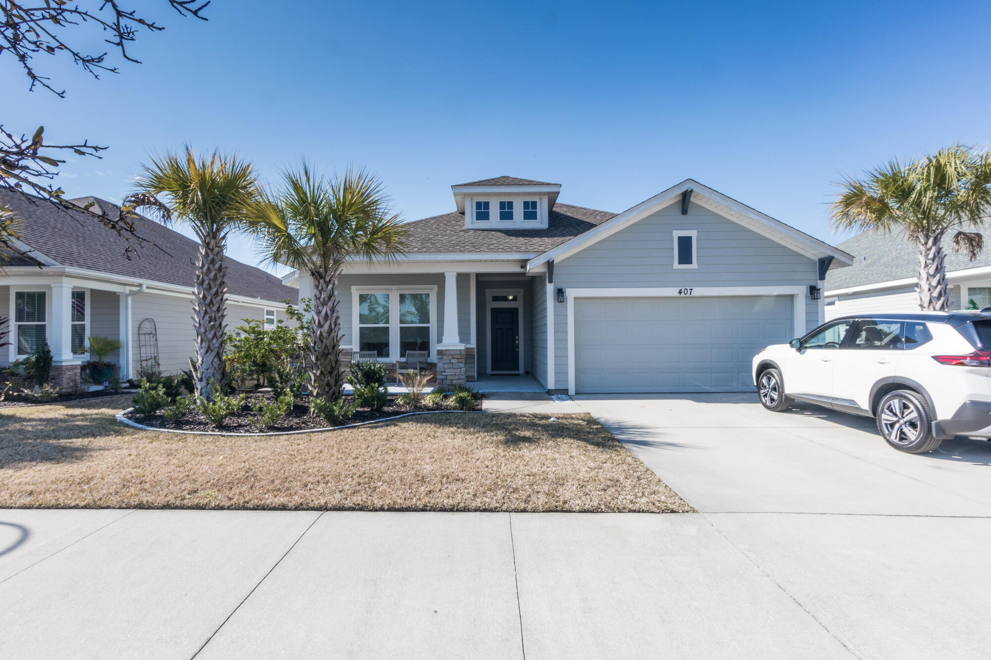 ****Open House This Sunday February 20th 1-3pm*** Wonderful 3/2 home with a bonus area which is great for a home office in the Breakfast Point neighborhood. This home is located centrally in Panama City Beach right next to Breakfast Point Elementary and shopping right off Panama City Beach Parkway. Sugar white beaches only located just over a mile from this home. Upgrades include a premium window package, hot/cold outdoor private shower, screened in porch w/cable ports & wired for sound, reverse osmosis filtration system in kitchen, steel hurricane shutters, mudroom, insulated garage w/ separate wash sink & privacy fenced back yard, w/plenty of room for a pool. Master bedroom has coffered ceilings & beautiful water views. Master bath features a walk in closet, double sinks & walk in shower