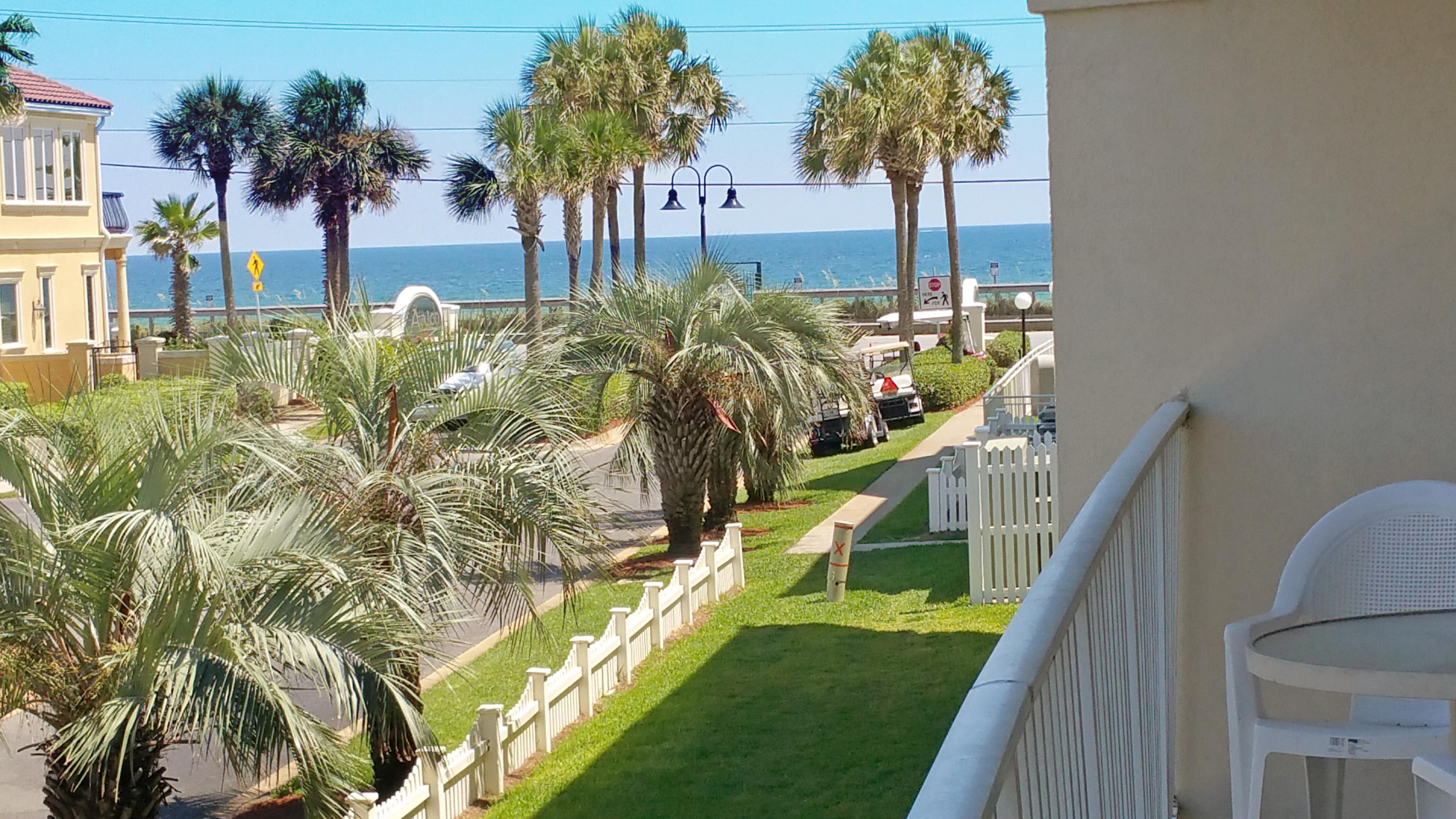 Rental income 2016 $35,467.69 after housekeeping, taxes, and fees.Spacious 3 bedroom unit with great gulf views from the over-sized balcony! Offered fully furnished and turn key ready these units generated 33k to 35k in rental income. This gated 33-acre community consists of four condo buildings of 189 units, 60 cottages, and 10 larger 2-3 story homes. The Maravilla community has easy gated access from Emerald Coast Parkway to the north and Scenic Gulf Drive to the south. Other amenities include two tennis courts, shuffle board, a basketball goal, two pools with one Gulf view and other heated seasonally, hot tub, clubhouse with kitchen, and fitness room, plus deeded beach access to 500 feet of private beach. This unit is perfect for a 2nd home or investment property.