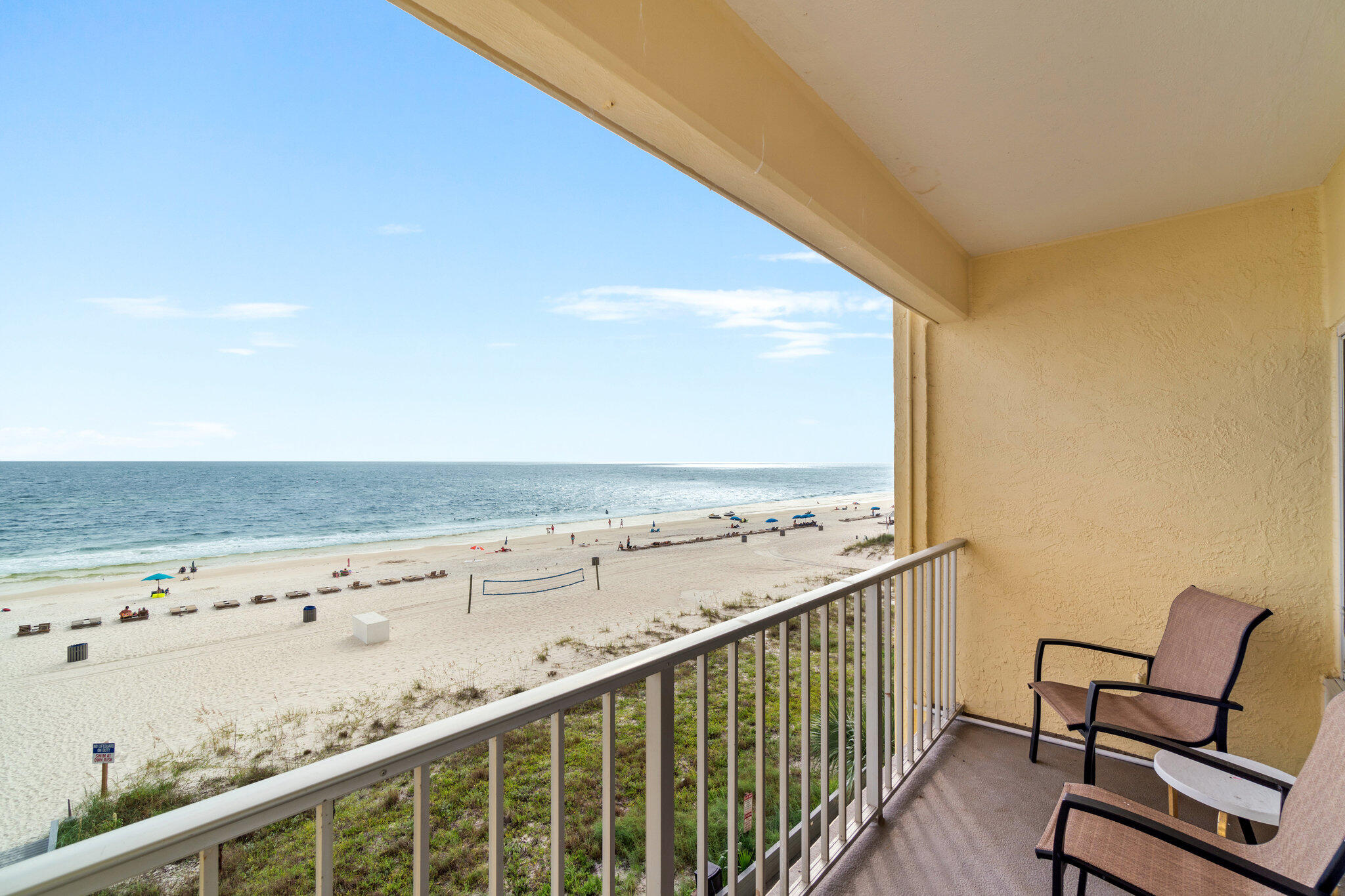 UNDER CONTRACT. SELLER ACCEPTING BACKUP OFFERS. Welcome to your new Beach Condo directly on the Gulf of Mexico! This fully-furnished studio unit is in a low-rise building with only 6 floors and the elevator is close to the unit and just steps away to the sugar-sand beaches. This Beach Condo is an excellent opportunity for anyone looking for a personal beach retreat or a vacation rental property. Enjoy breathtaking views of the Gulf of Mexico from the main living areas as well as from your private balcony. ALL UTILITIES ARE INCLUDED in the HOA fee: Electricity, Water, Trash, and cable/wifi. Situated in one of the best locations on the beach near Pier Park, Gulf World, and Sharky's Restaurant. Call today to see this beach condo in person!