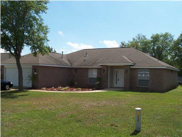 Well maintained all brick home on large level lot in a quiet area. Great split bedroom floor plan has a wonderful open living area with plenty of natural light and a spacious well appointed kitchen with center island and stainless steel appliances. The formal dining room is framed with dramatic arches. There is a breakfast nook just off the kitchen, plenty of windows and lovely wood laminate flooring and carpet through out. A sprinkler system has been installed for a lovely yard. Owner will consider a small pet on case by case basis.