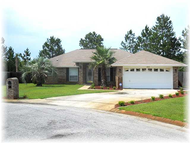 THIS IMMACULATE, CLEAN CUT ALL BRICK,3BD/2BA HOME IS JUST WHAT YOU'VE BEEN LOOKING FOR!!! BEAUTIFUL CUSTOMIZED TILED FLOORING GREETS YOU AS YOU ENTER THE FOYER OF THIS DESIRABLE SPLIT FLOOR PLAN HOME. THE STUNNING GREAT ROOM HAS RAISED CEILING, FIREPLACE AND LARGE PLANTER LEDGERS. YES, CUSTOMIZED TILE IS THRU OUT, IN FORMAL DINING, STUDY/OFFICE, HALLWAY, KITCHEN, AND ALL WET AREAS WITH EXCEPTION OF BEDROOMS WHICH HAS WALL TO WALL CARPET. ENJOY RETREAT TO MASTER SUITE W/ HIS & HER WALK-IN CLOSETS WHICH DESCENDS INTO MASTER BATH THAT HAS DOUBLE VANITY, SEPARATE SHOWER,AND JACUZZI GARDEN TUB. ANY CHIEF WOULD LOVE THE FULLY APPLIANCE OPEN KITCHEN, W/AMPLE CABINET SPACE, AND RAISED BREAKFAST BAR WHICH OVER LOOKS ADJACENT BREAKFAST NOOK. PRIVACY FENCED BACK YARD W/SPRINKLER SYSTEM.