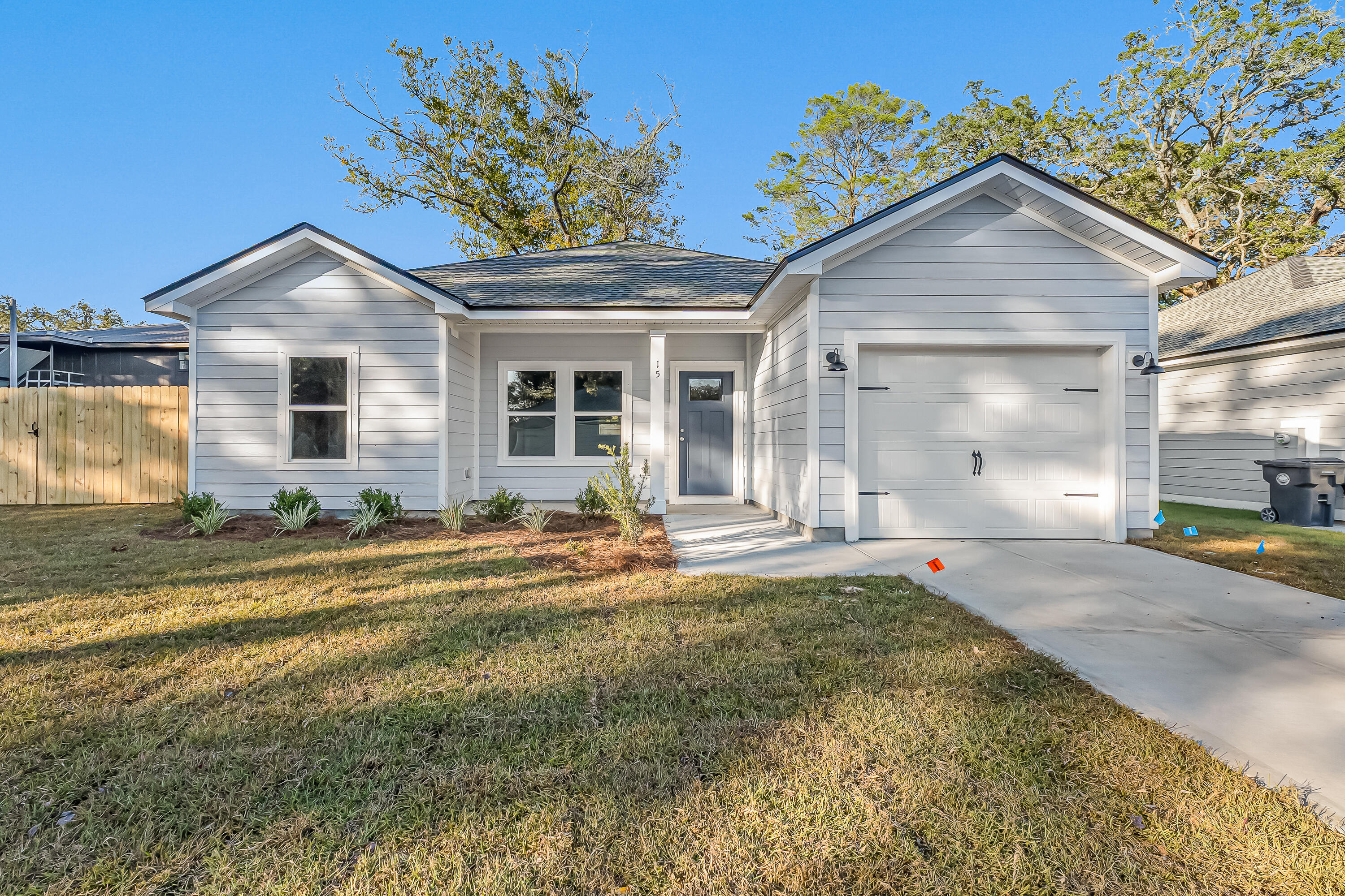 PRICE REDUCED - READY NOW - SELLER WILL CONTRIBUTE UP TO $15,000 TOWARDS CLOSING COSTS/PREPAIDS/RATE BUYDOWN - THOUGHTFULLY DESIGNED COTTAGE has big features, like luxury vinyl plank flooring throughout, white shaker cabinets, quartz countertops, recessed lighting, ceiling fans in all bedrooms, raised ceilings, finished garage, fully landscaped yard.  Kitchen has pantry, work island with bar seating, primary bath has walk-in closet, double vanities, there is a mud room + laundry room.  Low HOA dues include lawn maintenance (40 cuts per year), and seller will pay your $1,000 new buyer fee. Call for more details.