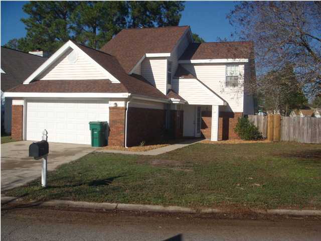 LOVELY HOME ON CORNER LOT WITH PRIVACY FENCED YARD. MASTER BEDROOM IS DOWNSTAIRS. KITCHEN/DINING AREA. GREAT ROOM HAS FIREPLACE. 3RD BEDROOM HAS BEEN USED AS A PLAY ROOM, OFFICE AND CRAFT ROOM. REFRIGERATOR, WASHER & DRYER STAY IN ''AS IS'' CONDITION. SECURITY DEPOSIT INCLUDES NONREFUNDABLE FLOOR CLEANING FEE AND NONREFUNDABLE PEST CONTROL FEE. CREDIT CHECK FEE IS $30 PER ADULT LIVING IN HOUSE.