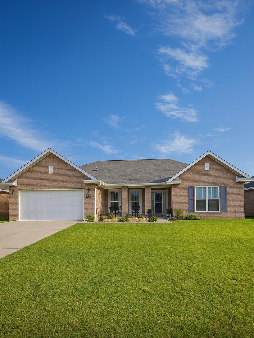 For Rent - 8484 Holly Hills Circle Navarre.
New to the rental market! This beautifully cared-for 4-bedroom, 2-bath home was built from the ground up and has only had one owner. Featuring a split floor plan and open concept design, this home is both spacious and inviting.

Highlights include:

Gourmet kitchen with stainless appliances, granite island, and walk-in pantry

Dining room, family room, foyer, and vaulted breakfast nook

Primary suite with soaking tub, shower, dual sinks, and huge walk-in closet with built-ins

Additional bedrooms with walk-in or double closets and a full bath with tub/shower combo

Luxury vinyl plank flooring in main living areas; carpet in closets only

Screened lanai with curtains, covered front porch, and fully fenced backyard with storage shed Extras:

ADT security system, Portable generator, hurricane fabric shield window/door protection

Garage with pressure washer, shelving, and mounted TV, great for gym or entertainment

Extra Bedrooms with TV mounts &/or TVs included!

5 miles to Navarre Beach and the longest fishing pier in the Gulf! 15.2 miles to Hurlburt Field AFB & 28.5 miles to Eglin AFB