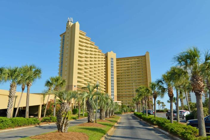 Bank on market.  No fault of Seller. Gorgeous updated condo with quartz counter tops in the kitchen, tile floors all the same throughout. Stylish wood  trim accents, tile surround in kitchen, updated vanities, beautiful new draperies, built in bunk beds and so much more.