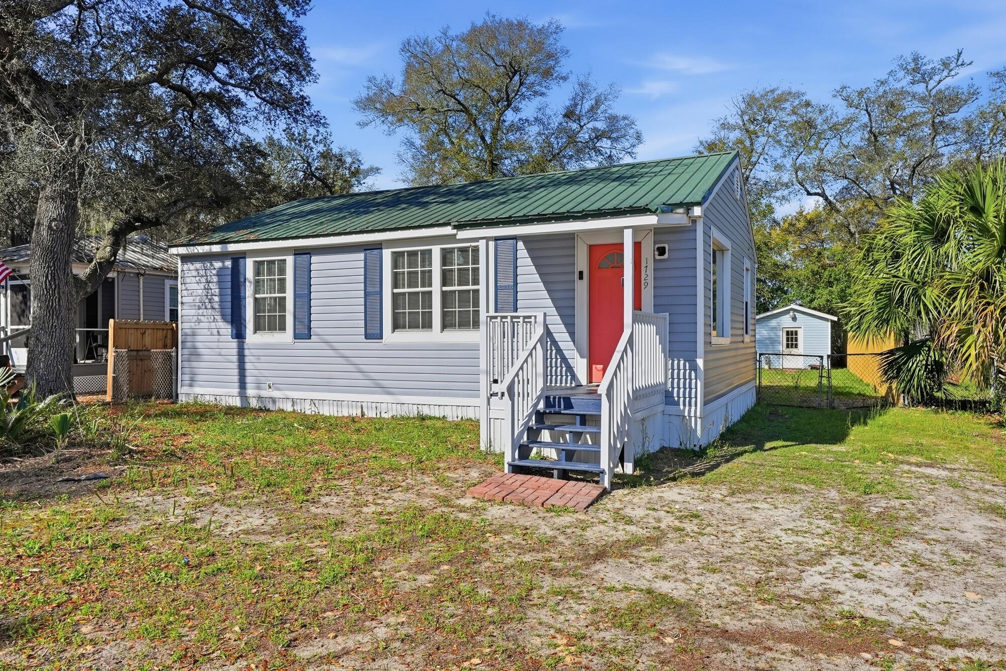 Welcome to this charming, newly renovated bungalow by the bay, offering beautiful water views right from the front of the home. Nestled on a picturesque, oak-lined street draped in classic Spanish moss, 1729 Palmetto Ave combines coastal serenity with everyday convenience--just minutes from Gulf Coast Community College, FSU, and local favorite Papa Joe's. This inviting two-bedroom home is perfect for first-time buyers or savvy investors seeking short-term or long-term rental opportunities. Enjoy easy access to the bay just steps away--ideal for fishing, kayaking, or simply soaking in the waterfront lifestyle. Completely remodeled in 2026, the home features all-new electrical, premium luxury vinyl plank flooring, a brand-new HVAC system with a 10-year warranty, a durable metal roof, and low and low-maintenance vinyl siding. Additional highlights include a wired utility building with its own hot water heater for extra storage or workspace, and a spacious new 20 x 14 back deck--perfect for entertaining family and friends. Offered fully furnished, this move-in-ready home also comes with a $500 seller credit for buyers.