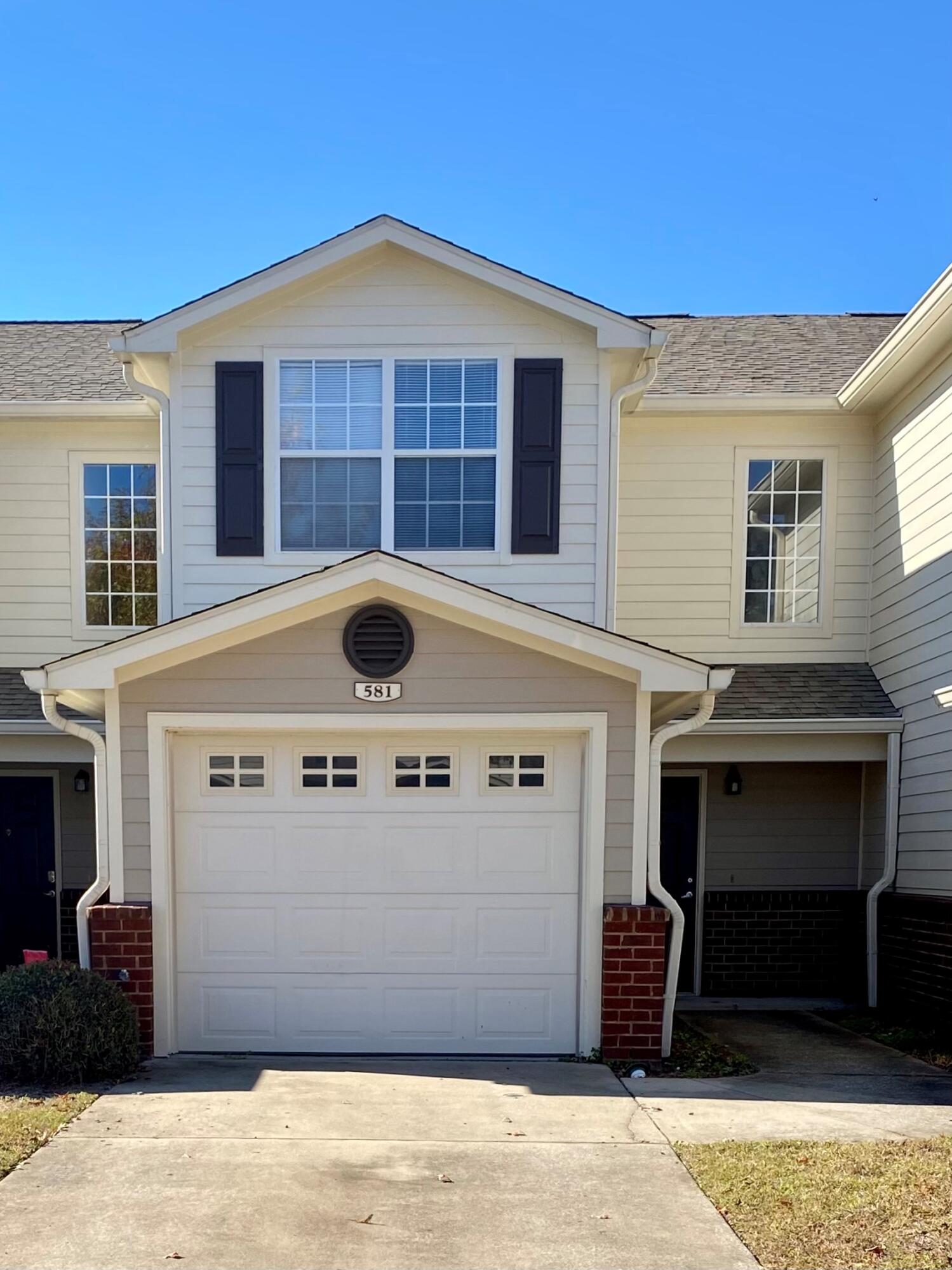 Great townhome available NOW. Located south of I-10 in Eagles Landing. This home features 2 bedrooms, 2.5 bathrooms, and a one car garage. You'll enjoy the light and bright living space with an open floor plan. The first floor is tiled for easy living and cleaning, and features a well-appointed kitchen, living room/dining room combo, and half bath with washer and dryer hook ups. Tenants must provide their own washer and dryer. The two bedrooms, each with its own full bath and walk-in closet are located upstairs. Out the back door you will find a private patio, small grassy area, and short distance to the community pool and playground. Also on site is a community clubhouse available by reservation, and a boat/RV parking area (for use at own risk). Recent updates include new carpet, fresh paint, new blinds throughout, and newer refrigerator. Conveniently located for easy commutes to 7th Group, Duke Field, Eglin AFB, and Northwest Florida State College. Pets negotiable (to include pet deposit). No cats. No smoking or vaping. Tenant pays all utilities. Upfront cost: $1450 first month rent, $1450 Security Deposit, $350 cleaning fee, and $500 pet deposit if approved. Available NOW.