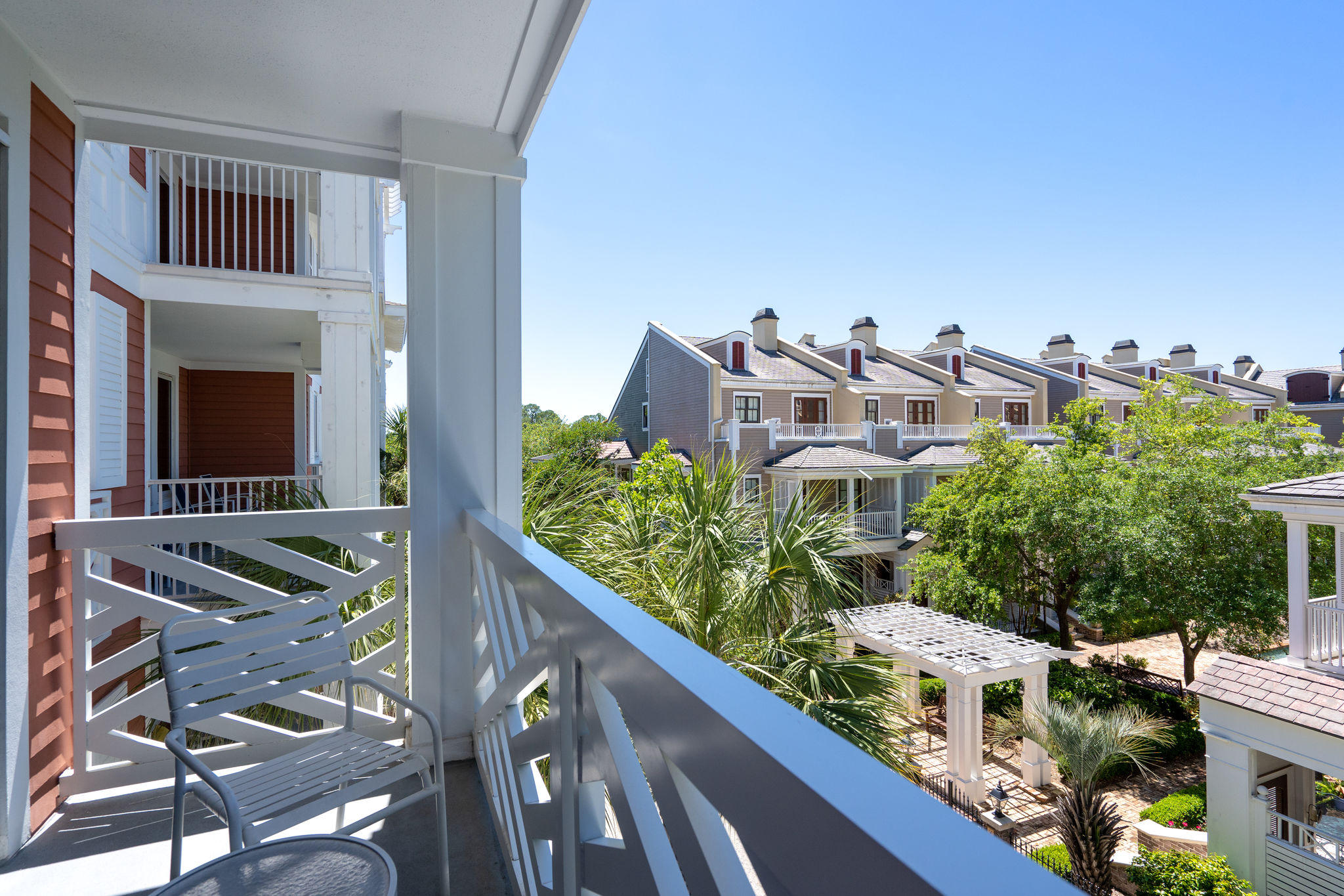 Located in the heart of The Village Of Baytowne Wharf this studio has high end luxury vinyl flooring, kitchenette with granite counter top, and a sleeper sofa couch to accommodate extra guests. Enjoy the views of the village from the private balcony. Conveniently located on the amenity terrace level means no elevators to access pool, hot tub, or grilling area. Market Street Inn owners have exclusive access to the lushly landscaped amenities terrace featuring a resort style pool, hot tub, fitness center, lawn, and lovely grilling area as well as to the the Founders Club, featuring a game room with pool table and bar and a balcony overlooking the events plaza. As an introduction to the Sandestin lifestyle, we invite our new owners to explore amenities that make Sandestin special. The listing brokerage and seller(s) are presenting the buyer(s) of this property with (2) 90-minute rounds of Tennis court time, a golf foursome at one of our three championship courses, and a round of golf for up to four (4) players at the unrivaled Burnt Pine Golf Club.

Sandestin Golf and Beach Resort is a major destination for all seasons and all ages, and has been named the #1 resort on Florida's Emerald Coast. This magical resort spanning over 2,000 acres is comprised of over 70 unique neighborhoods of condominiums, villas, town homes, and estates. The resort features miles of sandy white beaches and pristine bay front, four championship golf courses, a world-class tennis center with 15 courts, 4 resort swimming pools (and 15 private neighborhood pools), a 113-slip marina, a fully equipped and professionally staffed fitness center and spa, meeting spaces and The Village of Baytowne Wharf, a charming pedestrian village with events, shopping, dining, family entertainment and nightlife. For true golf cart community living, Grand Boulevard is just outside the resort gates and provides access to additional shopping, dining and entertainment â€" all without traveling on Hwy. 98.  Come to Play, Stay for Life!
