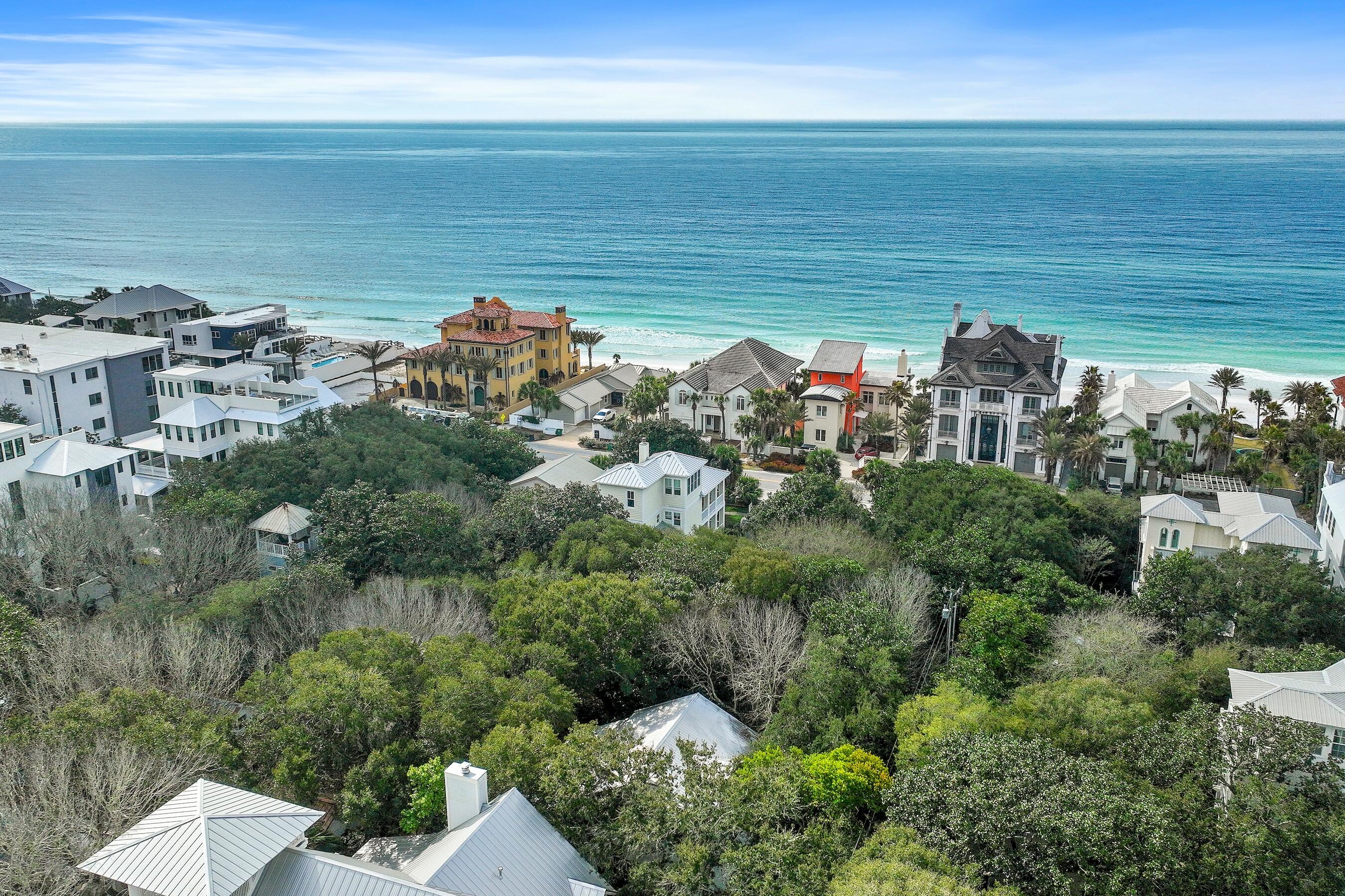 One of a kind Home for sale in Beautiful Old Seagrove!
Nestled just one house from the enchanting 30A and the Gulf, this remarkable property offers an unparalleled blend of charm, space, and proximity to the stunning Florida Gulf. 1 block from SEASIDE.  This charming home is situated on a oversized lot, surrounded by majestic live oak trees that provide a serene, shaded oasis, perfect for outdoor gatherings and relaxation. Walking distance to the beach and Seaside. 3 bedrooms with very high ceilings and open living room and kitchen. Welcoming porches in the front and the back. This is a one of a kind property with easy Gulf Access and in Old Seagrove's only brick paved street. Truly a one of a kind property.