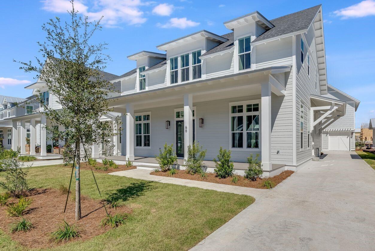 NATURAL LIGHT ABOUNDS in this NEW CONSTRUCTION home with SOARING CEILINGS and almost 4,000 square feet!!  Offering 6 Bedrooms, 5.5 baths WITH an EXPANDED CARRIAGE HOUSE offering a FULL APARTMENT in the GREENWAY SECTION of Watersound Origins, this home won't last!! Enjoy your own private  heated saltwater pool with hot tub! This incredibly popular plan is backed up to a nature preserve and fully fenced in!  Don't miss out on this beautifully built Cole Construction home with the perfect location in the highly sought-after Watersound Origins. The new TownCenter is a walk or bike ride away offering Publix, medical facilities and many dining options!  Only a bike ride away, you can enjoy 30A and Rosemary beach every day