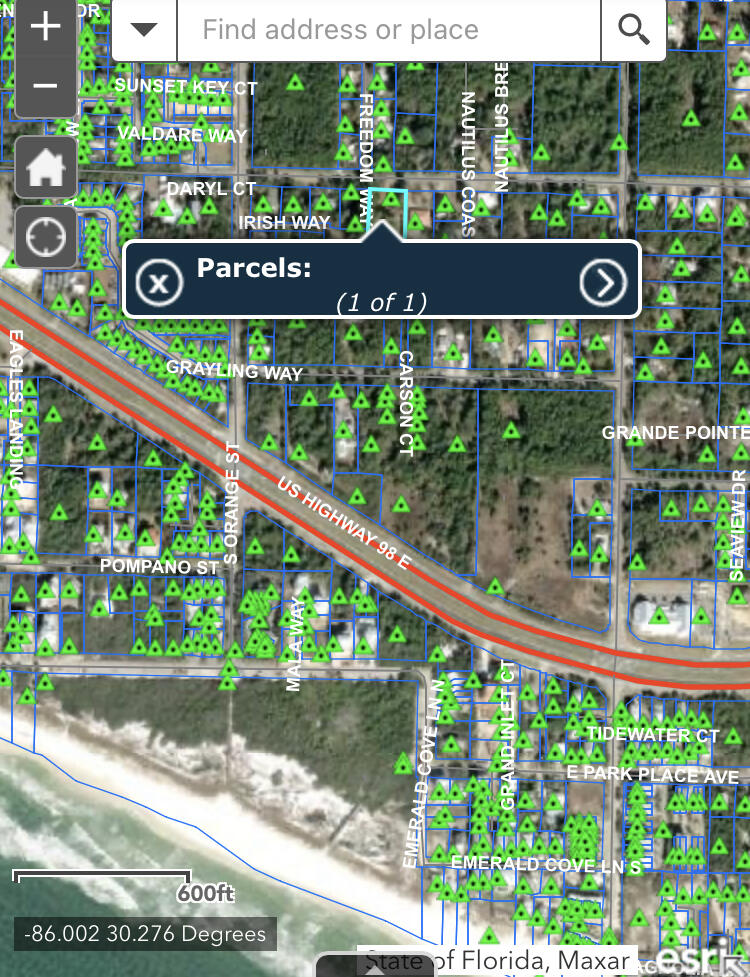 INLET BEACH - Land
