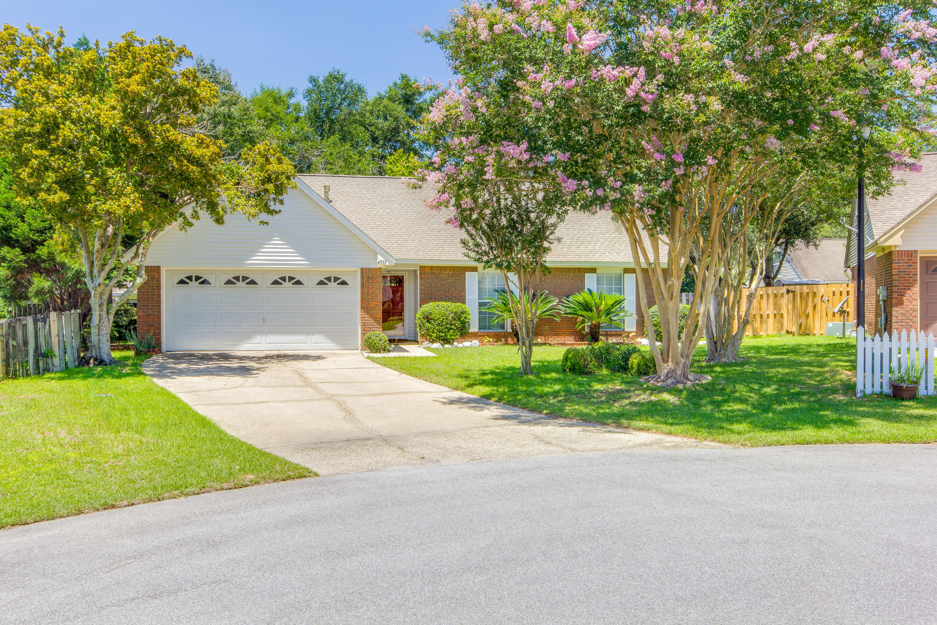 Come and see your beautiful new 4 bed/3 full bath home today! Located on a quiet cul-de-sac in Bluewater Bay, this 1,818 sq. ft. home is just a few blocks from Bluewater Elementary and less than 15 minutes to Ruckel Middle, Destin Middle, and Niceville High. Duke Field, Eglin AFB, Hurlburt Field, local area shopping, and the world's most beautiful beaches are all nearby. You don't even need to cross a highway to visit the neighborhood supermarket! Not only are the price and location great, but the features and upgrades make it a deal you won't want to miss. Granite countertops, freshly painted cabinets w/ new hardware, freshly painted walls, gas cooktop and fireplace, bathroom skylights, huge first floor master suite w/ dual sink vanity, large separated 2nd floor 4th bedroom with en-su full 3rd bathroom, walk-in closets, 2 car garage, custom window treatments, separate laundry room, 3 yr. old A/C, 3 yr. old water heater, large shaded backyard, and the list goes on... Request a private showing and a detailed list of the features and upgrades today!
