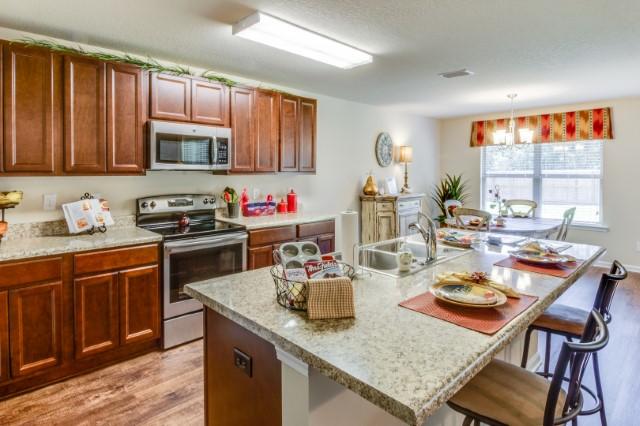 South of I-10! County Taxes! Public sewer & underground utilities. The Booth plan is a 4 bedroom 2 bath home that boasts a large kitchen with island and pantry. Master suite has a garden tub, separate shower, dbl vanity & a huge walk in closet. Listing Broker/Salesperson has ownership interest in the property. Pictures, photographs, colors, features & sizes are for illustration purposes only & will vary from the homes as built. Home & community information including pricing, included features, terms, availability & amenities are subject to change & prior sale at any time without notice or obligation. Sq footage/dimensions are approximate. Estimated completion is August.