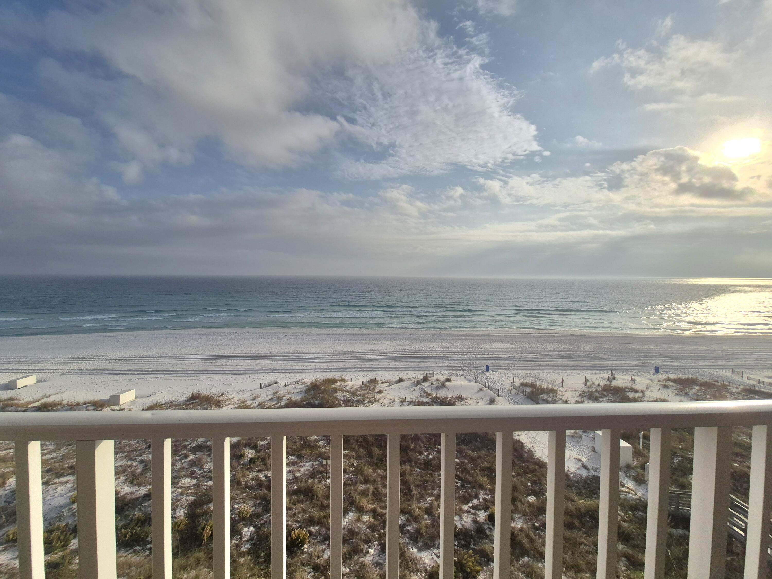 Welcome to this beautifully maintained 2-bedroom, 2-bath Gulf-front condo on the 6th floor of the prestigious Grand Mariner in Destin. From the moment you step inside you're met with breathtaking, unobstructed views of the Gulf of America. The open-concept layout is perfect for relaxing or entertaining. A spacious guest bedroom and second full bath provide comfort for family and friends. Residents of the Grand Mariner enjoy a quiet, private Gulf-front lifestyle with amenities including a beachfront pool, owner-only beach access, fitness center, community room, and secure gated entry. The property's no short-term rental policy creates a peaceful, residential environment—an exceptional benefit for those seeking a serene coastal retreat without the constant turnover of vacation rentals.