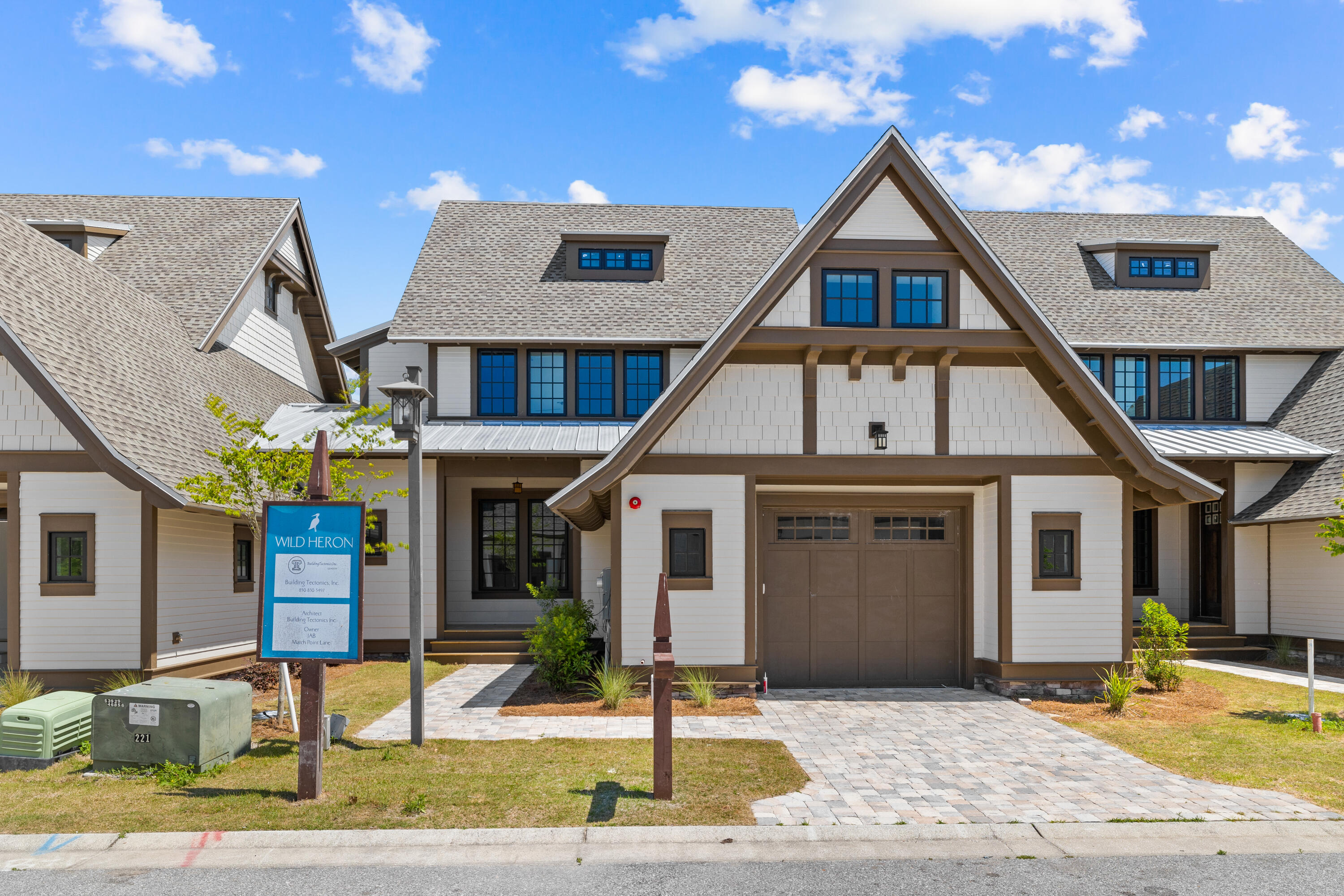Under contract with a 72 hour kick-out clause.

Discover the epitome of upscale living at the Townhomes at the Courts, a new construction opportunity nestled within the prestigious and private community of Wild Heron. The expertly planned three-bedroom floorplans redefine modern elegance with luxurious finishes and thoughtfully designed spaces totaling over 2,000 square feet of living area and attached one-car garages. Special financing incentives including available interest rate buy downs offered through preferred lenders- inquire today to learn more.
 Step inside and experience the true essence of luxury living with top-tier finishes and design packages that exude sophistication and class. From designer fixtures to gleaming hardwood floors and premium cabinetry, every detail has been carefully considered to create an inviting and enjoy the ultimate beach and golf lifestyle with the WaterSound Club membership with the purchase of this home. Value of 75,000.00 Taxes and fees are not included.