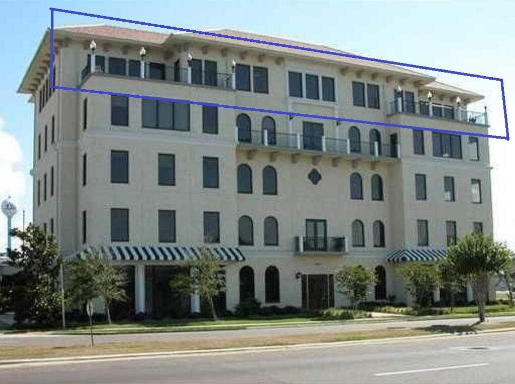 Pinnacle office suite at the top of the Destin Harbor District in the Class A Pier 98 office building in the heart of Destin. Luxuriously furnished and finished this unique opportunity is unparalleled along the Emerald Coast. With two balconies overlooking the Destin Harbor front and Harbor Blvd, the view is unmatched featuring Destin Harbor, the East pass and Gulf of Mexico. The 5687 sf suite with marble tile throughout greets your clients with an opulent lobby and reception area,  two large gathering rooms, huge boardroom, 13 individual private offices, 2 breakrooms, and 4 bathrooms. Centrally located in the Destin and conveniently located to some of the best entertainment and dining along the Emerald Coast.  All information is deemed to be reliable but to be verified by buyers