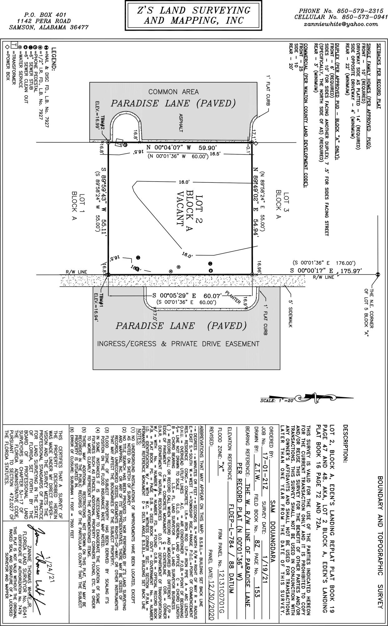 LOT 2 BLK A EDEN'S LANDING - Land