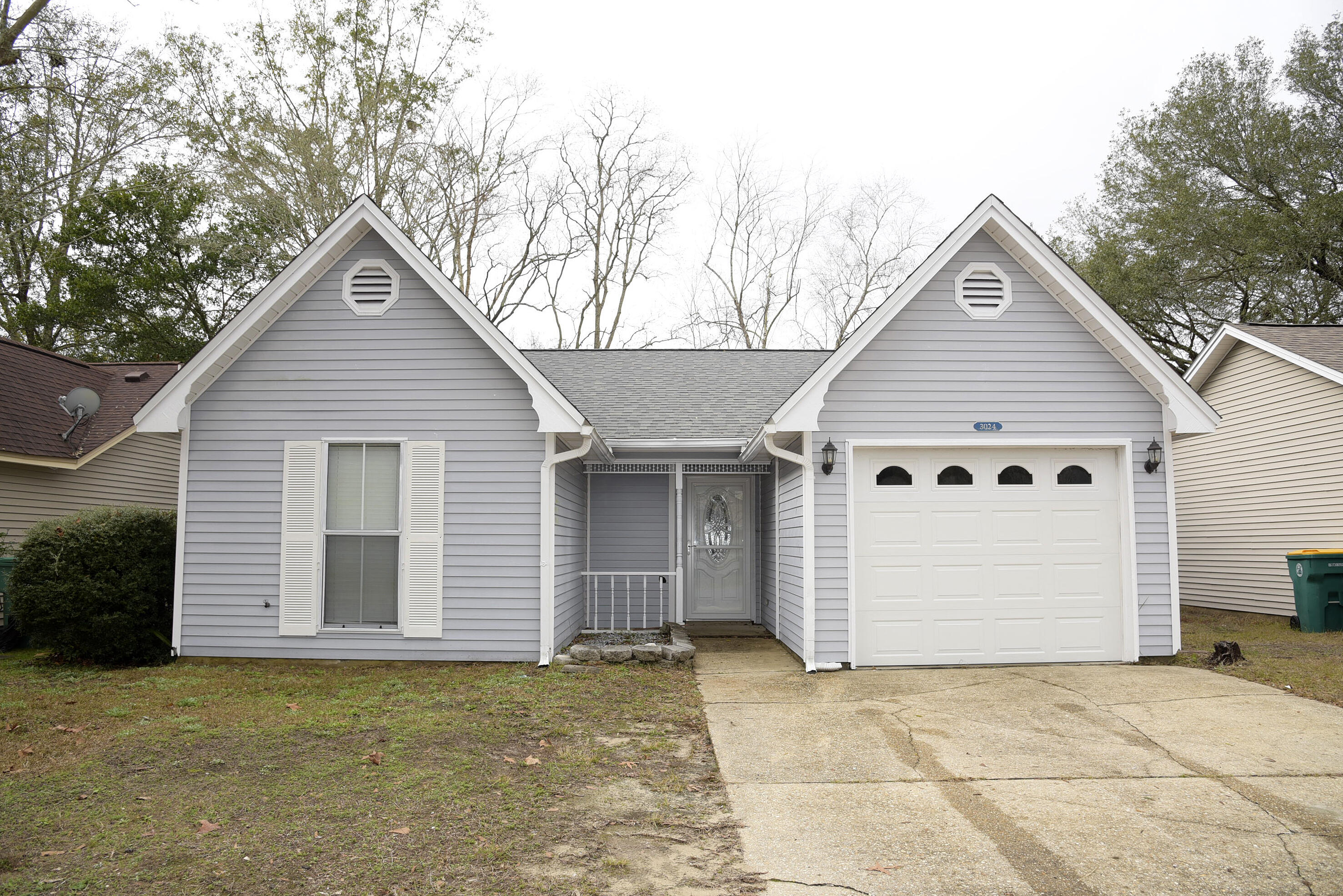 6 month lease only. Welcome to the cozy and convenient home in Blue Pine Village! This charming house features 2 bedrooms and 2 bathrooms, perfect for those seeking a low-maintenance lifestyle. The property boasts an outdoor storage shed, ideal for storing all your outdoor equipment, as well as a fenced back yard for added privacy and security. Situated in a convenient location close to schools and bases, this home offers easy access to all the amenities the area has to offer. Don't miss out on the opportunity to make this lovely house your new home!
