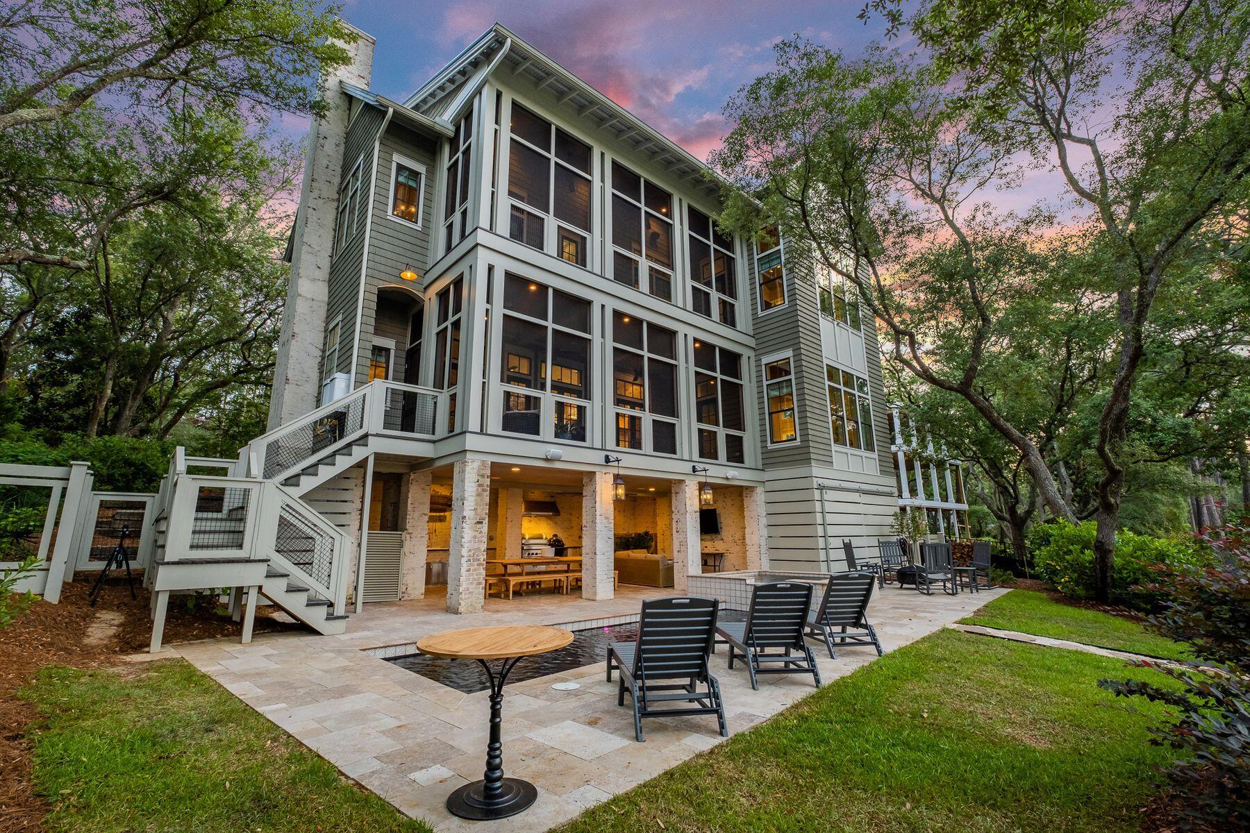 This spectacular waterfront home is a true showcase of master craftsmanship, thoughtful details, and the unparalleled beauty of its natural surroundings. 
Featuring 4480 sq. ft., 6 bedrooms, 5 1/2 baths, 2 utility rooms, an oversized garage with living space above, and an open spacious floor plan, it is perfect for comfortable entertaining of large groups, while still maintaining an inviting sense of warmth and relaxed luxury. 
The spacious kitchen is an epicurean's dream, boasting professional Wolf and Sub-Zero appliances, as well as an additional well-appointed butler's pantry featuring a Wolf coffee system, ice maker, and a second Asko dishwasher. 
Intentionally designed to encourage indoor/outdoor living, the home features a large screened-in living area, outdoor kitchen, spa pool, and hot tub with spectacular views of Lake Powell. 

A private boat dock gives the opportunity to paddle board, kayak, or boat to the beach via the Lake Powell inlet, or participate in world-class inshore fishing. 

You are also located within walking distance to the premier shopping, dining, and entertainment of 30 Avenue, Rosemary, and Alys Beach. 

This home, with all of its gorgeous details, is a rare gem along the Emerald Coast.