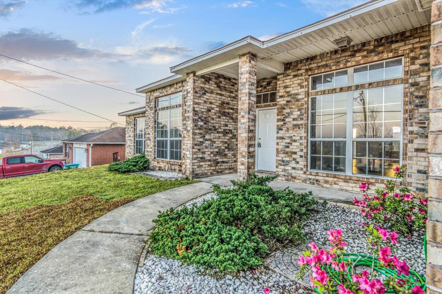 South of the Interstate, easy access to military basses. This 4 bedroom 3 bath home is a must see. This is a prime location South of I10 just 10 minutes to Duke Field/7th Group Compound and 20 minutes to Eglin AFB. All new flooring throughout, luxury vinyl planks in main living areas, tile in all wet areas, and carpeted bedrooms. Stainless steel appliance package in kitchen. Beautifully updated bathrooms with marble top vanities; large soaking tub has accented tile back-splash. New fixtures and lighting throughout. CALL TODAY!! Put in an application at NewcastlePM.com