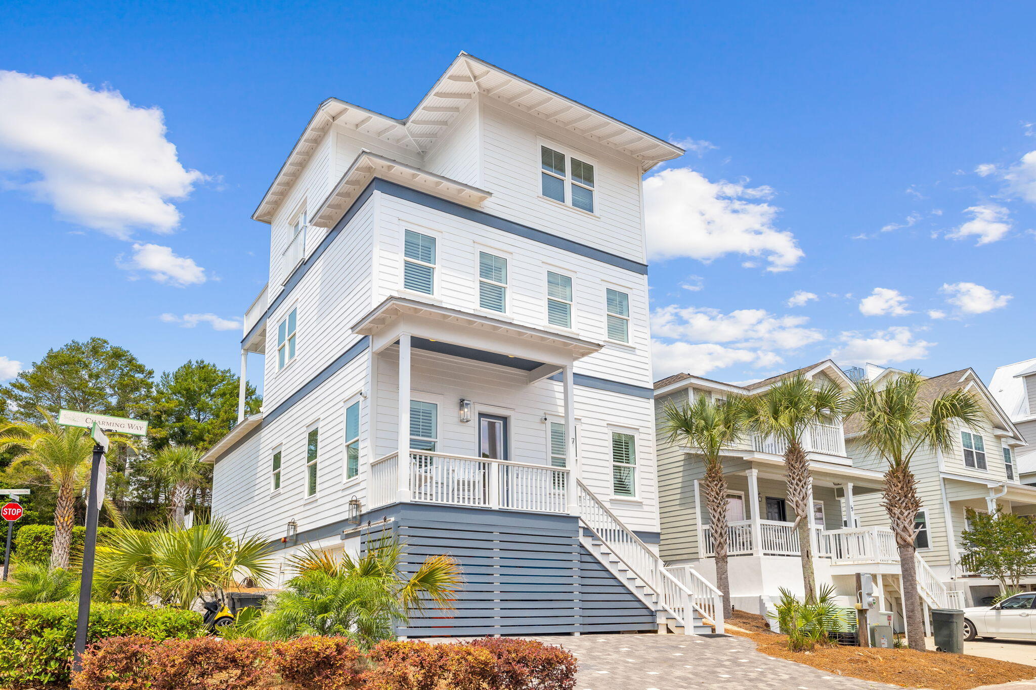 Welcome to ''Villa Anesi'', a luxury 2018-built residence in the prestigious ''Serenity at Dune Allen'' community, the only available home with forever Gulf views and a garage. This property features not one, but three master suites with large en-suite bathrooms and a separate bunk room, providing ultimate comfort and privacy,  with only a short walk to the emerald waters and white sand. This property comes fully-furnished, rental ready and is thoughtfully designed to optimize maximum space for up to 16 guests with $157,000 in projected gross annual income. The garage and ample owners' storage offer plenty of space for all your belongings.  Off the back of the home, you will find the large covered patio - the perfect spot for your morning coffee, relaxing evening in front of the fireplace or a grill out party.  Ride your bike to the many shops & restaurants of Gulf Place Town Center, which is host to an amazing amount of events, live music, artists, and much more in the heart of our community!