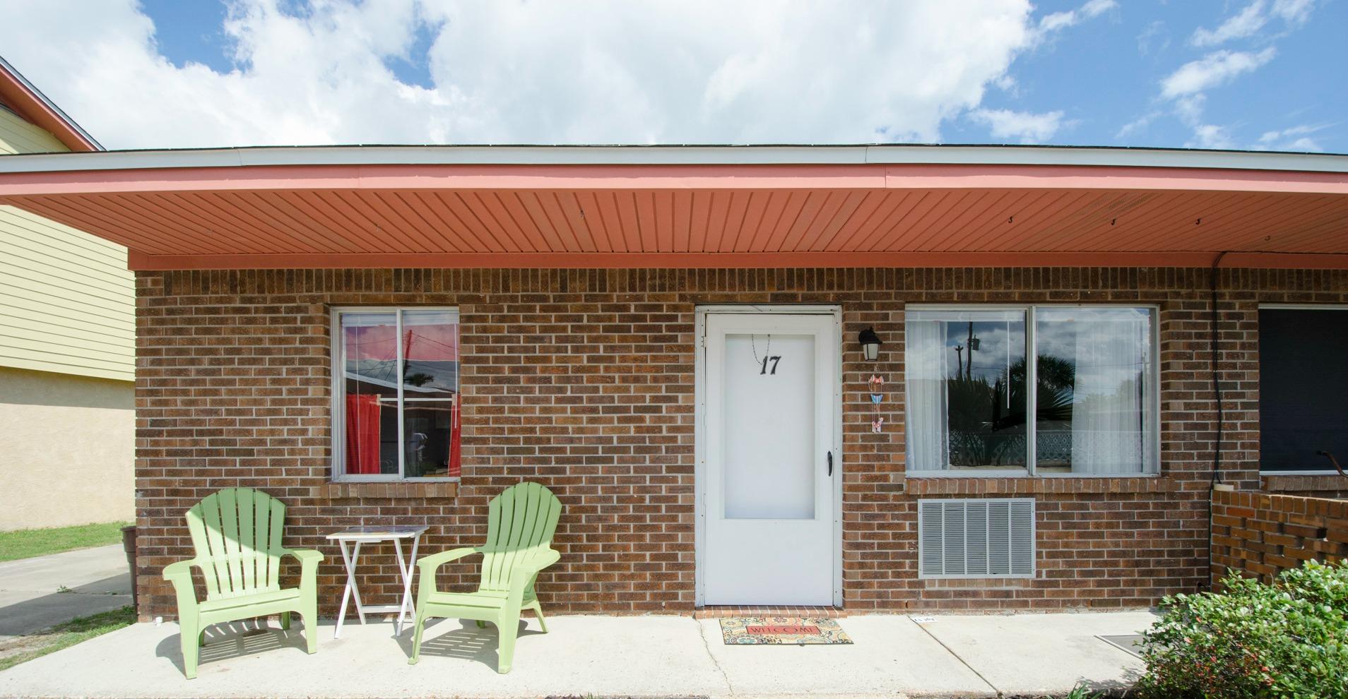 This is an adorable, move in ready, first floor unit. It includes utilities; electricity and water. There is a community pool and grill a few steps away. This is a pet friendly unit, with a non-refundable fee of $250.00. The deposit is $1800.00 and application fee is $75.00. The beach is less than a 2 minute walk or about a half a block.